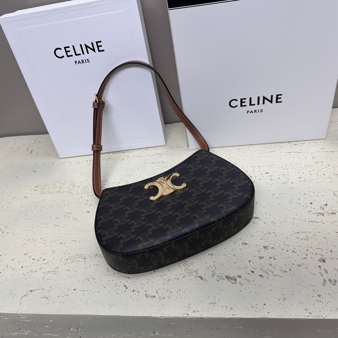華やかな雰囲気 セリーヌバッグ カバ激安通販 ハンドバッグ レザー 本革 花柄 115703 ブラウン_4