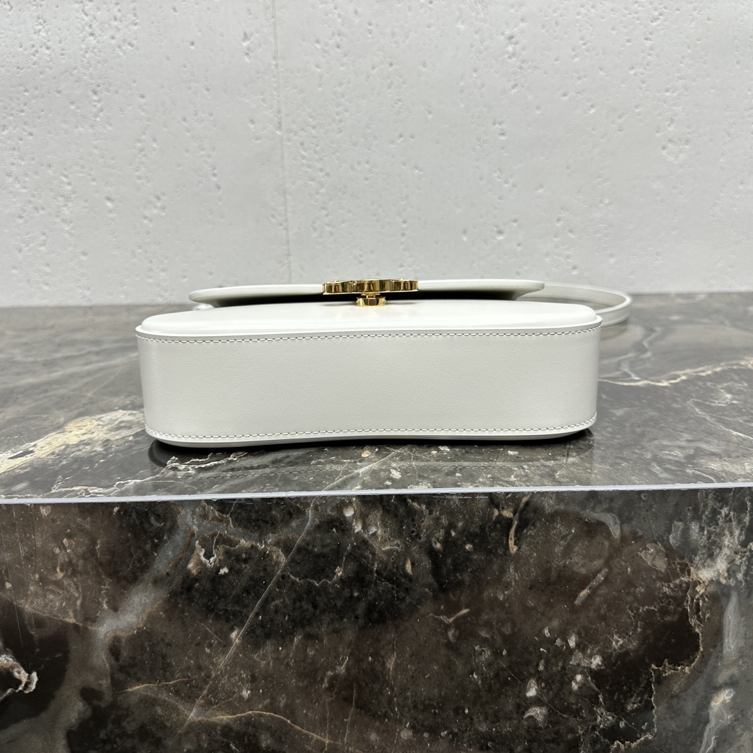 セリーヌバッグ 買取コピー 斜め掛けバッグ 柔らかい 本革 レザー 119533 花柄 ホワイト_7