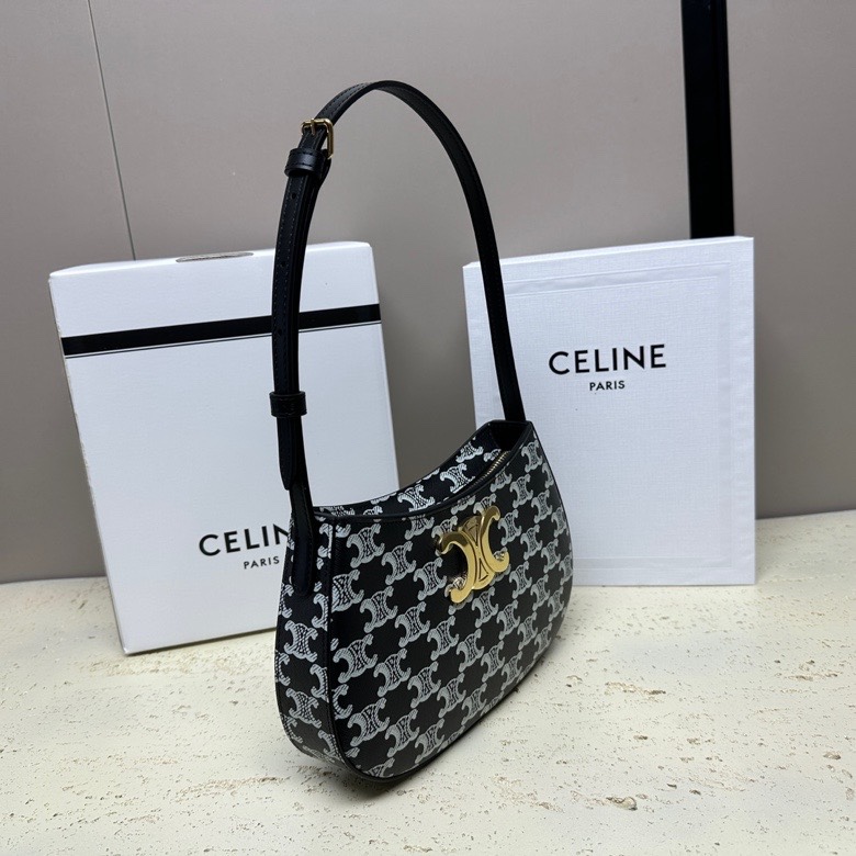 魅力的なセリーヌバッグ クラシック偽物 ハンドバッグ 花柄 本革 レザー シンプル 115703 ブラック_8