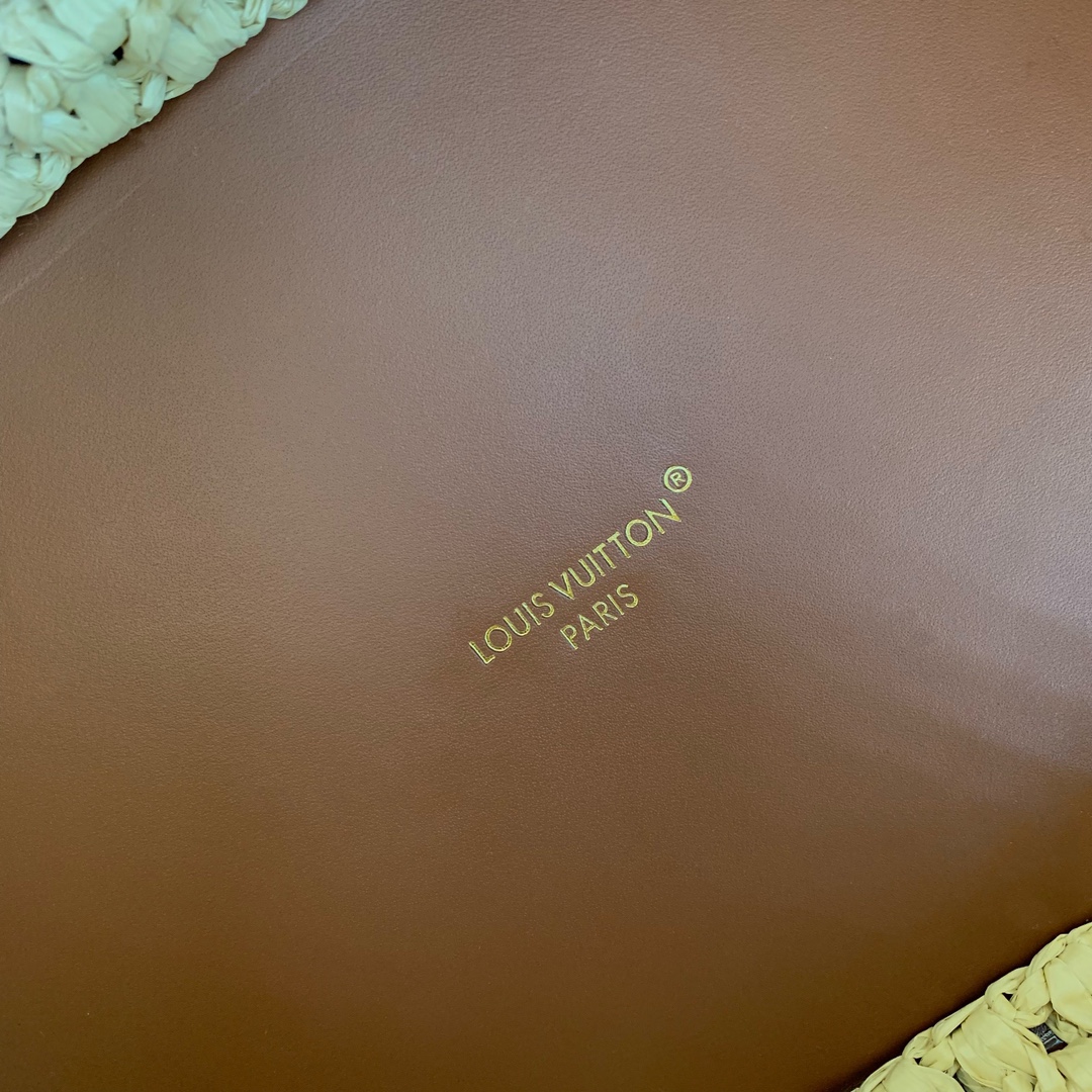 LV ショルダーバッグ ルイヴィトンバッグコピー ラフィア編み 斜め掛けバッグ  M24722 ブラウン_8