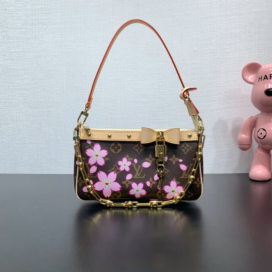 お買い得品ヴィトン バッグ 綺麗にする偽物 ハンドバッグ 優雅 レザー 本革 M13666 ブラウン_3