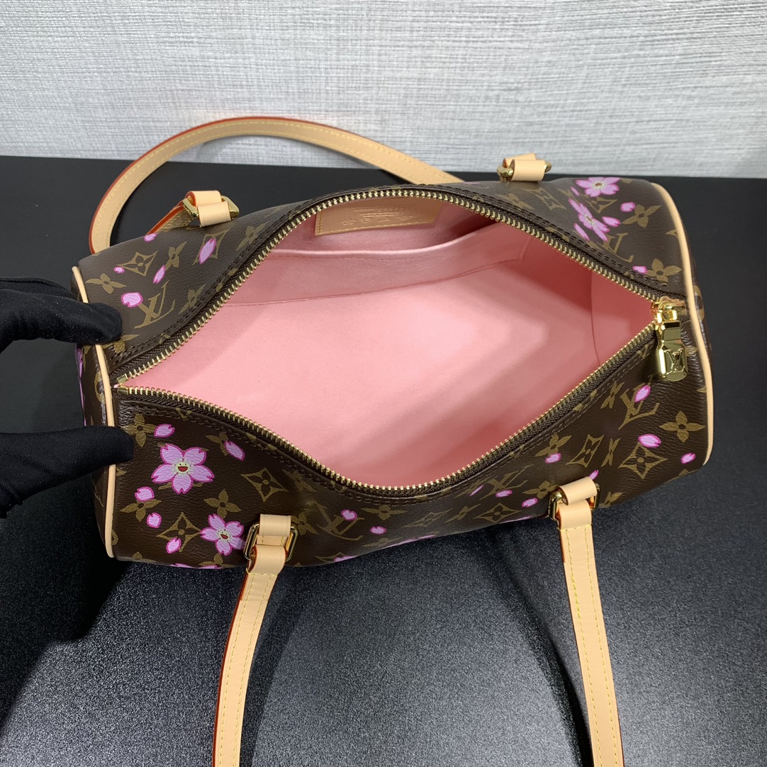 目を引く存在感 ルイヴィトンバッグ クリーニングＮ級品 ハンドバッグ レザー 本革 M13097 ブラウン_7