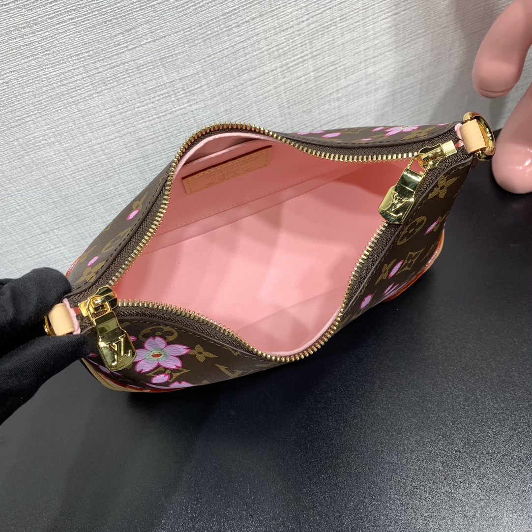 ルイヴィトンバッグ 草間彌生スーパーコピー ハンドバッグ 桜 レザー 本革 M13265 ブラウン_2