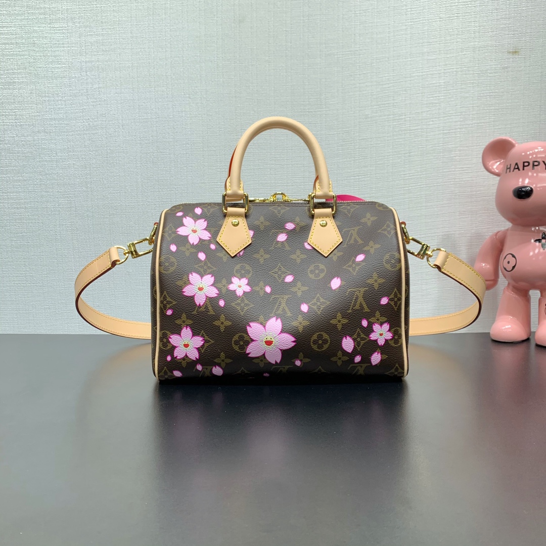 超激得価格 ルイヴィトン バッグ臭い偽物 ハンドバッグ 桜 レザー 本革 M14174 ブラウン_3