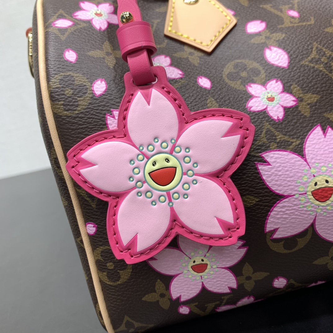 超激得価格 ルイヴィトン バッグ臭い偽物 ハンドバッグ 桜 レザー 本革 M14174 ブラウン_5