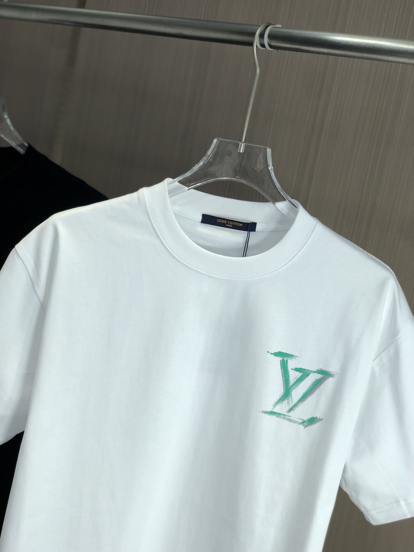 ルイヴィトンtシャツ新作偽物 柔らかい 短袖 純綿 トップス ゆったり ホワイト_2