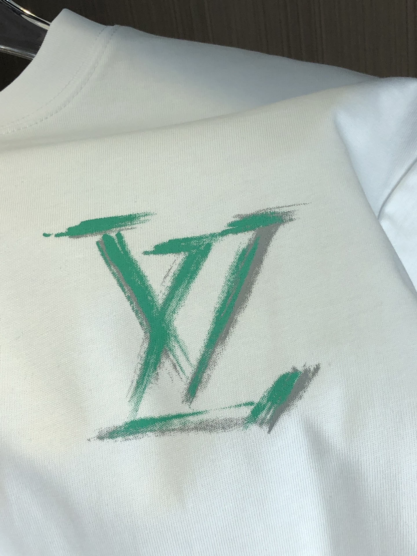 ルイヴィトンtシャツ新作偽物 柔らかい 短袖 純綿 トップス ゆったり ホワイト_7