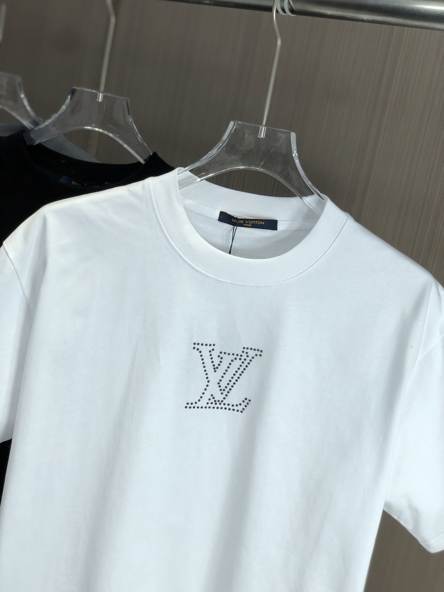 ルイヴィトン ぬいぐるみ tシャツ偽物 柔らかい 短袖 純綿 トップス 男女兼用 ゆったり ホワイト_2