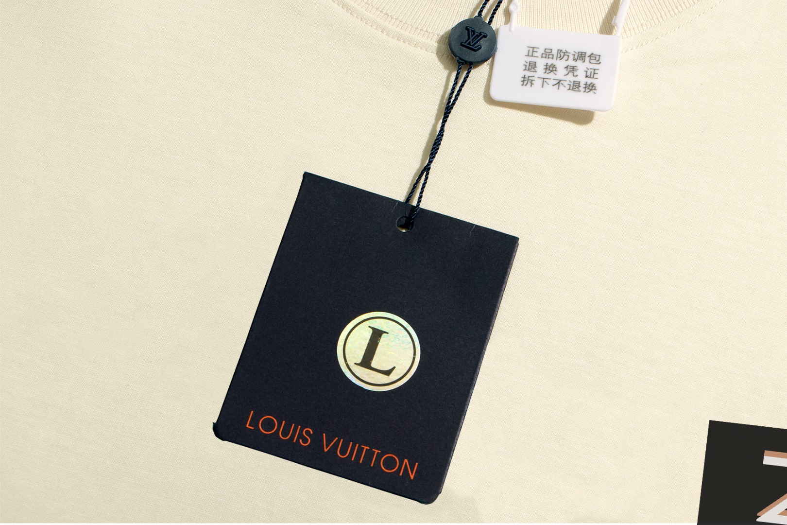 LV ヴィトン 無地コピー 柔らかい 短袖 純綿 トップス 男女兼用 ゆったり 杏色_3