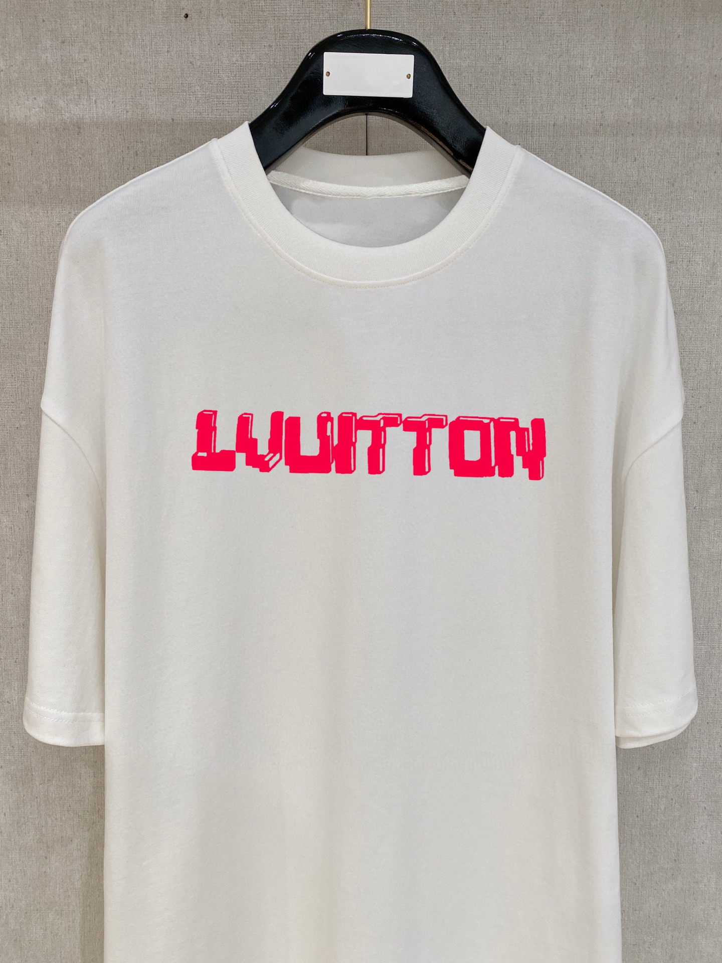 2025年のお買い得品 ルイヴィトンtシャツコーデ偽物 ゆったり 短袖 純綿 トップス ホワイト_3