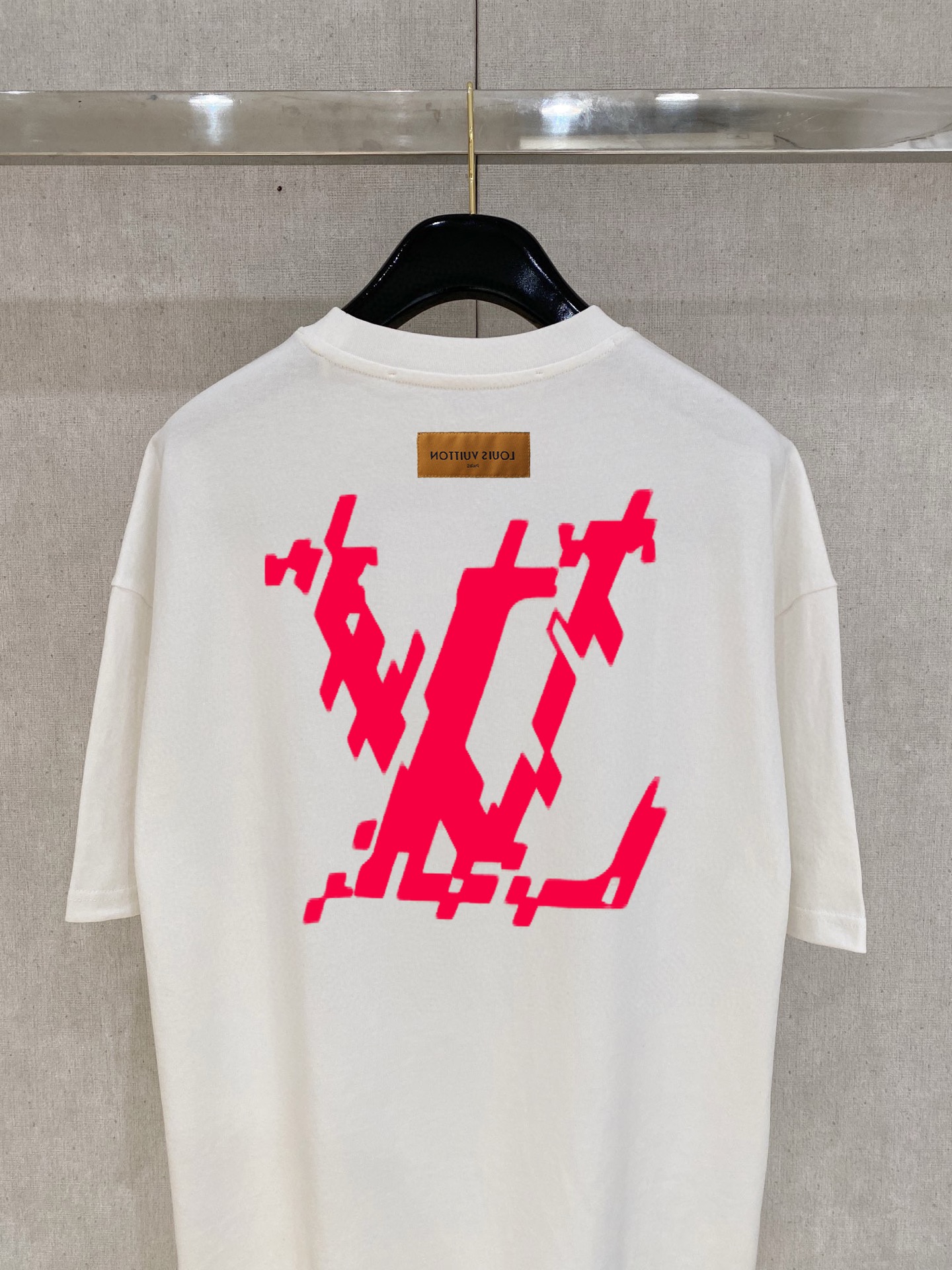 2025年のお買い得品 ルイヴィトンtシャツコーデ偽物 ゆったり 短袖 純綿 トップス ホワイト_8