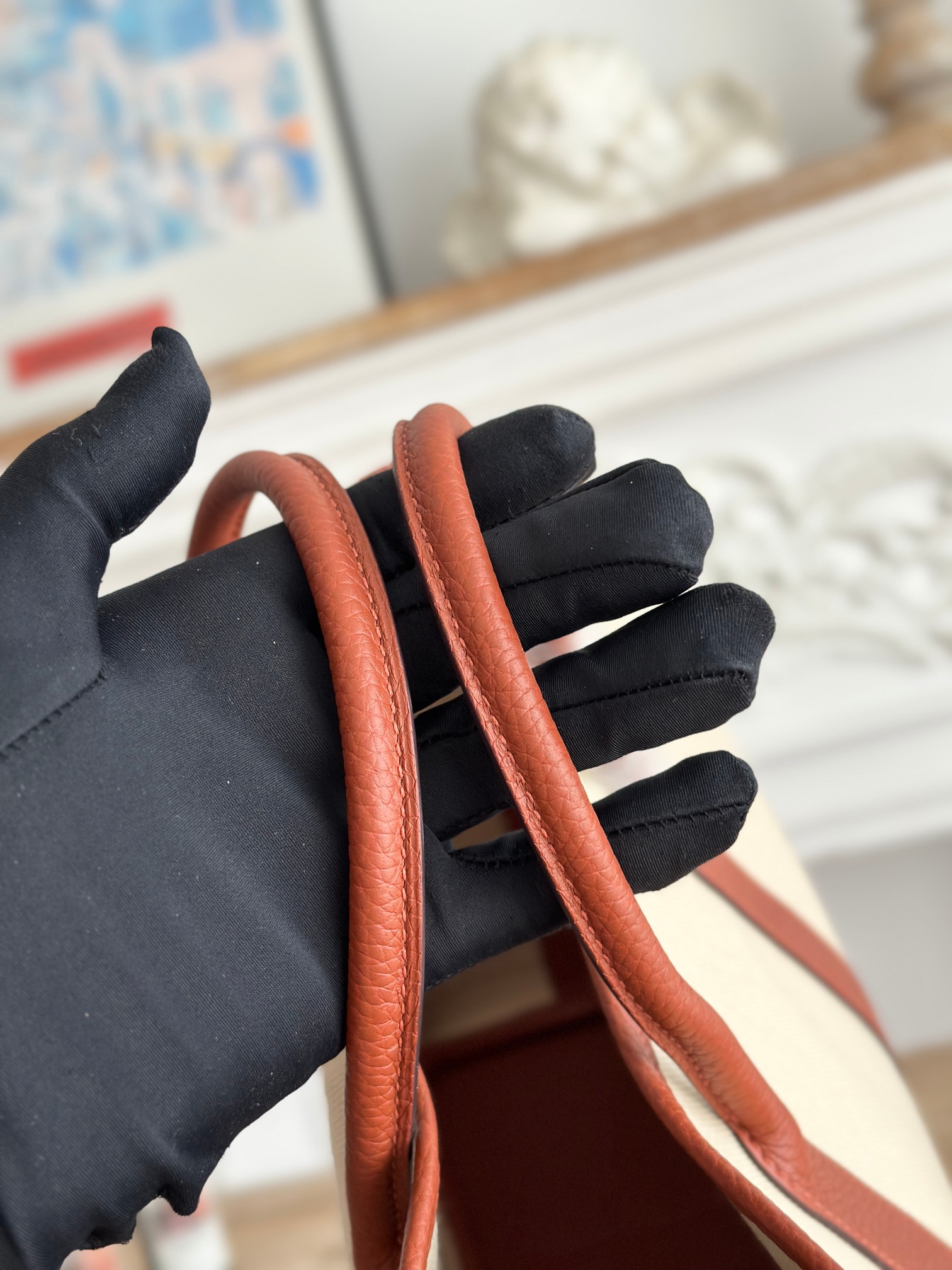 エルメスバッグ 価格コピー 大容量 レザー 軽量 ママバッグ ハンドバッグ 本革 ホワイト_9