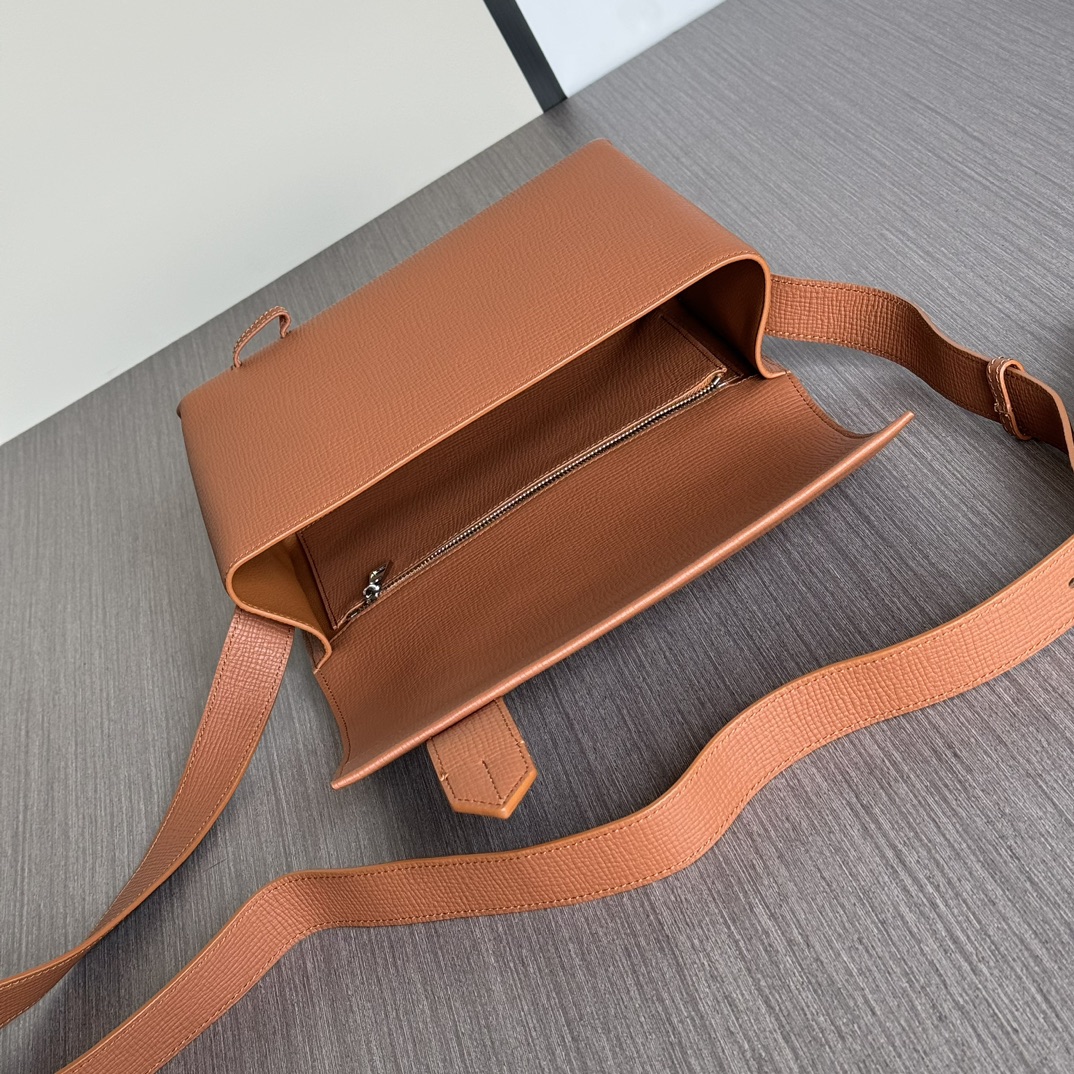 エルメス バッグ 個数制限偽物 柔らかい革 斜め掛けバッグ レザー 優雅レディ ブラウン_4