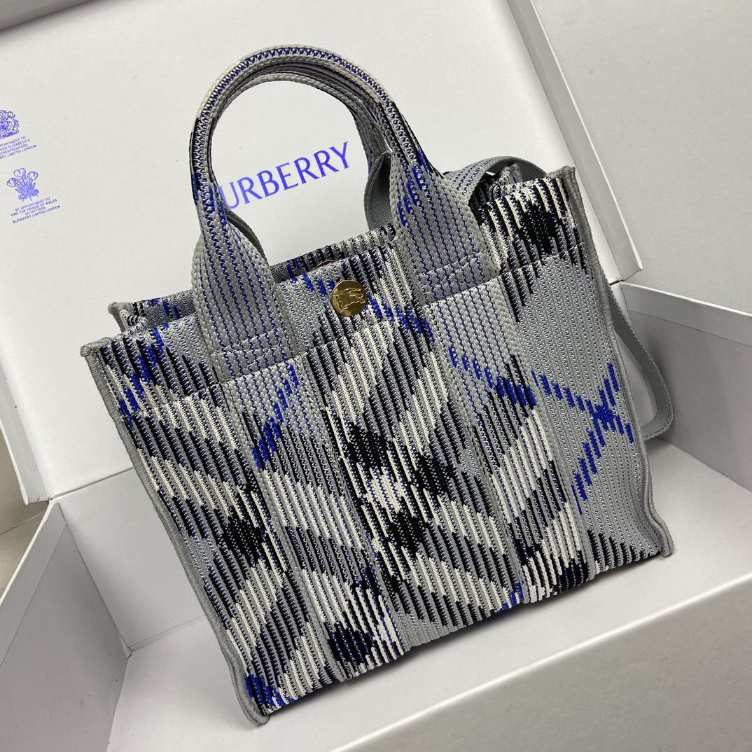 バーバリー トート バッグ レディスーパーコピー ハンドバッグ 牛革 レザー トート グレー_2