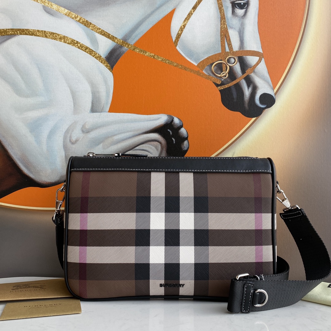 burberry ハンドバッグコピー 斜め掛けバッグ 通勤 シンプル 上質商品 80697871 ブラウン_2