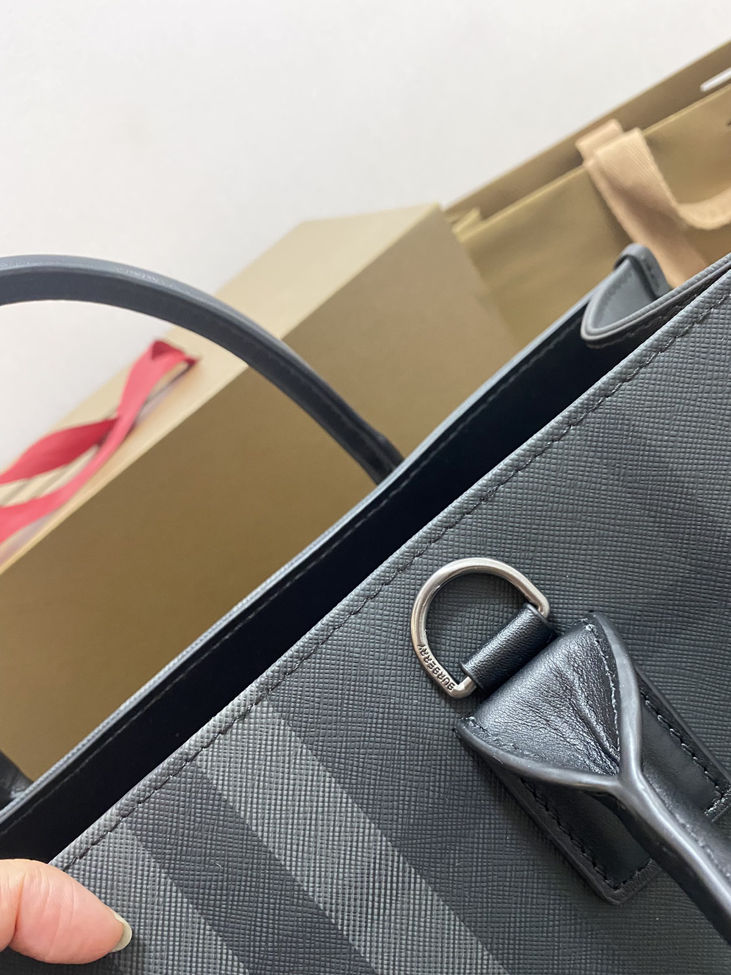 レディース burberry バッグスーパーコピー 通勤 ハンドバッグ トート ブラック_6