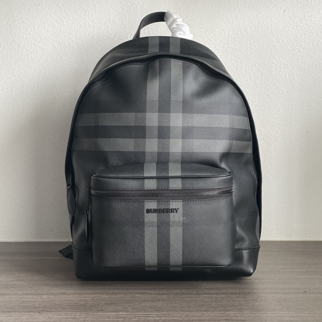 メンズ burberry バッグ偽物 バックバッグ 通勤 ハンサム シンプル ブラック_1