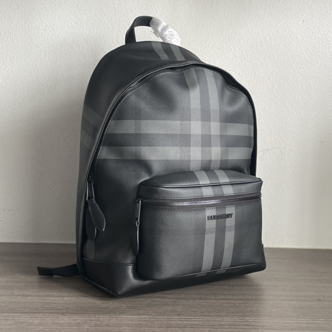メンズ burberry バッグ偽物 バックバッグ 通勤 ハンサム シンプル ブラック_2
