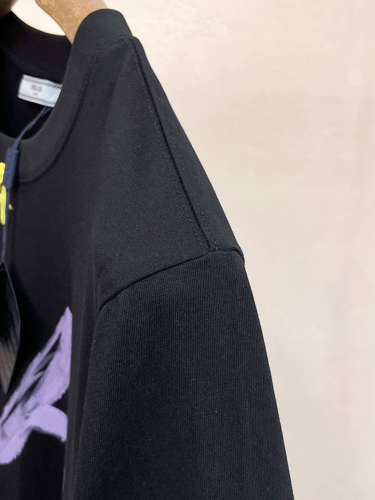 プラダ メンズ t シャツ偽物 半袖 トップス プリント 純綿 ゆったり シンプル ブラック_8