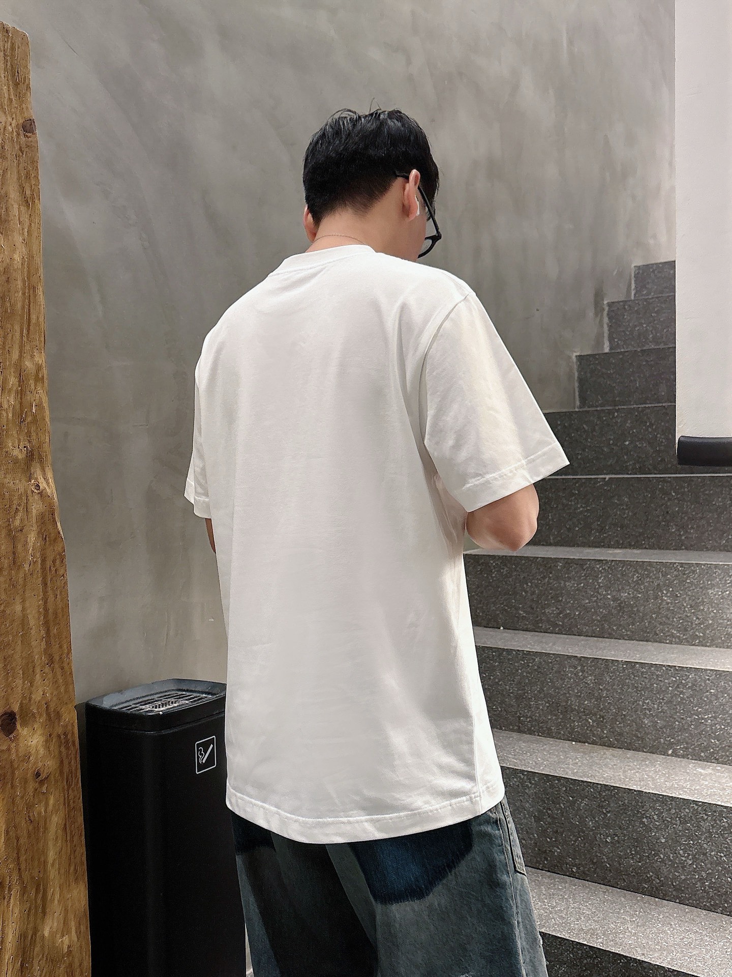 春の新作 prada の t シャツコピー 半袖 トップス プリント 純綿 ゆったり 男女兼用 ホワイト_5