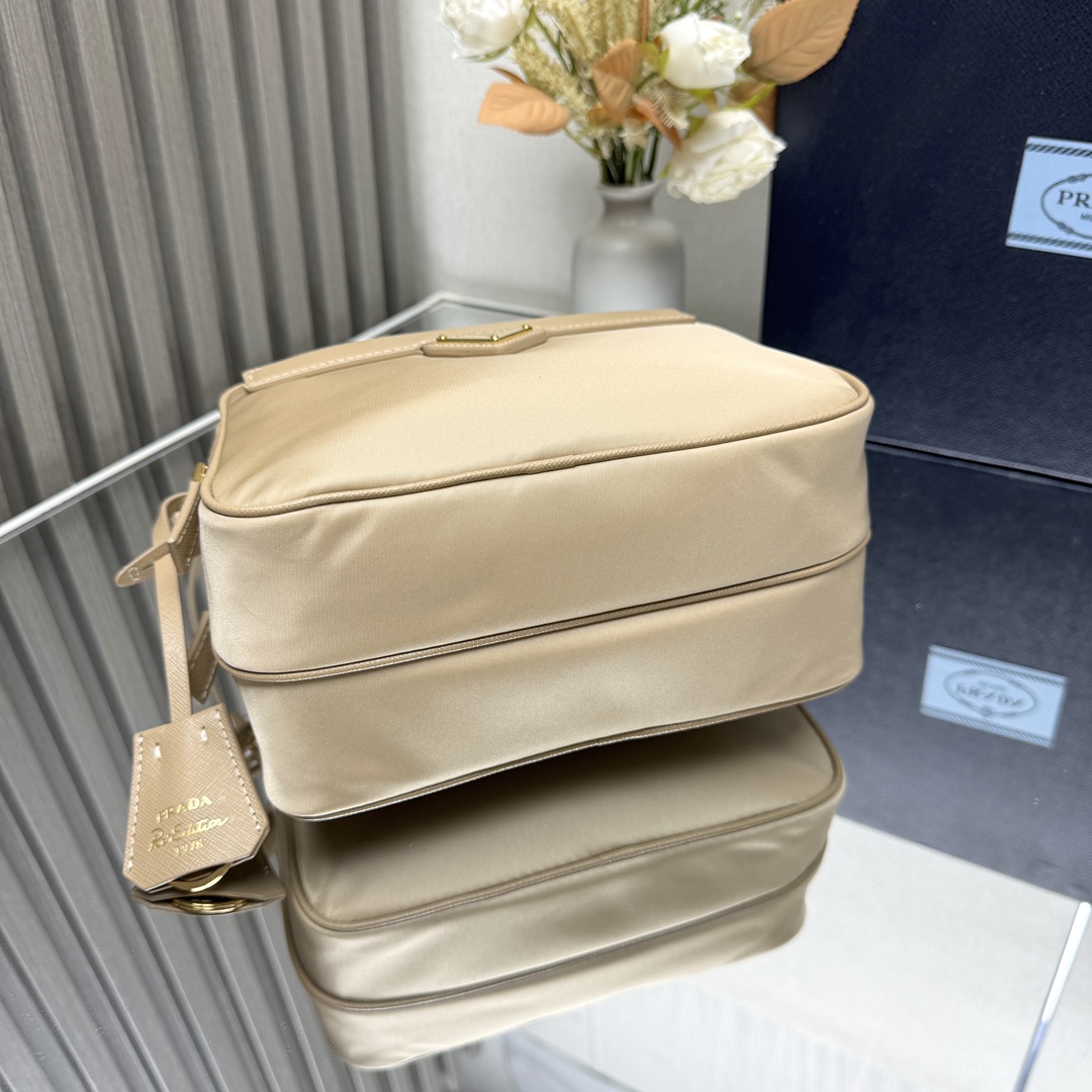 高品質 プラダバッグ クリーニングＮ級品 レザー ハンドバッグ 牛革 1BH218 杏色_5