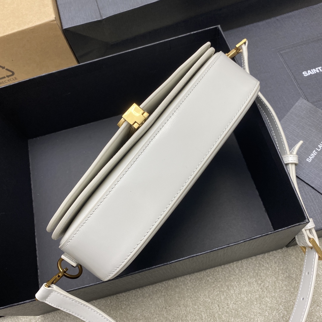超激得の新品 サン ローラン トート バッグ レディースＮ級品 優雅 斜め掛けバッグ 787671 ホワイト_3
