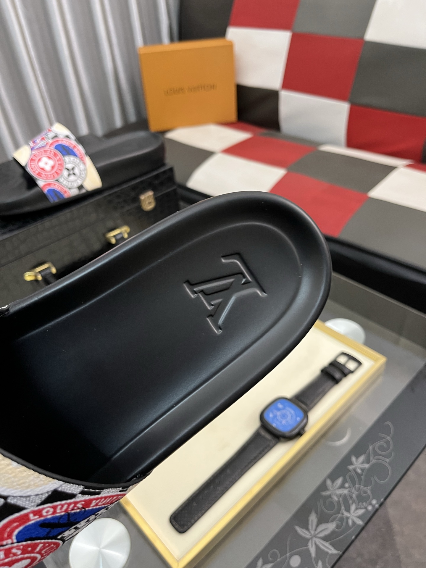 ルイヴィトン サンダル 赤コピー シンプル 上質 ゆったり スリッパ ハンサム ピンク_8