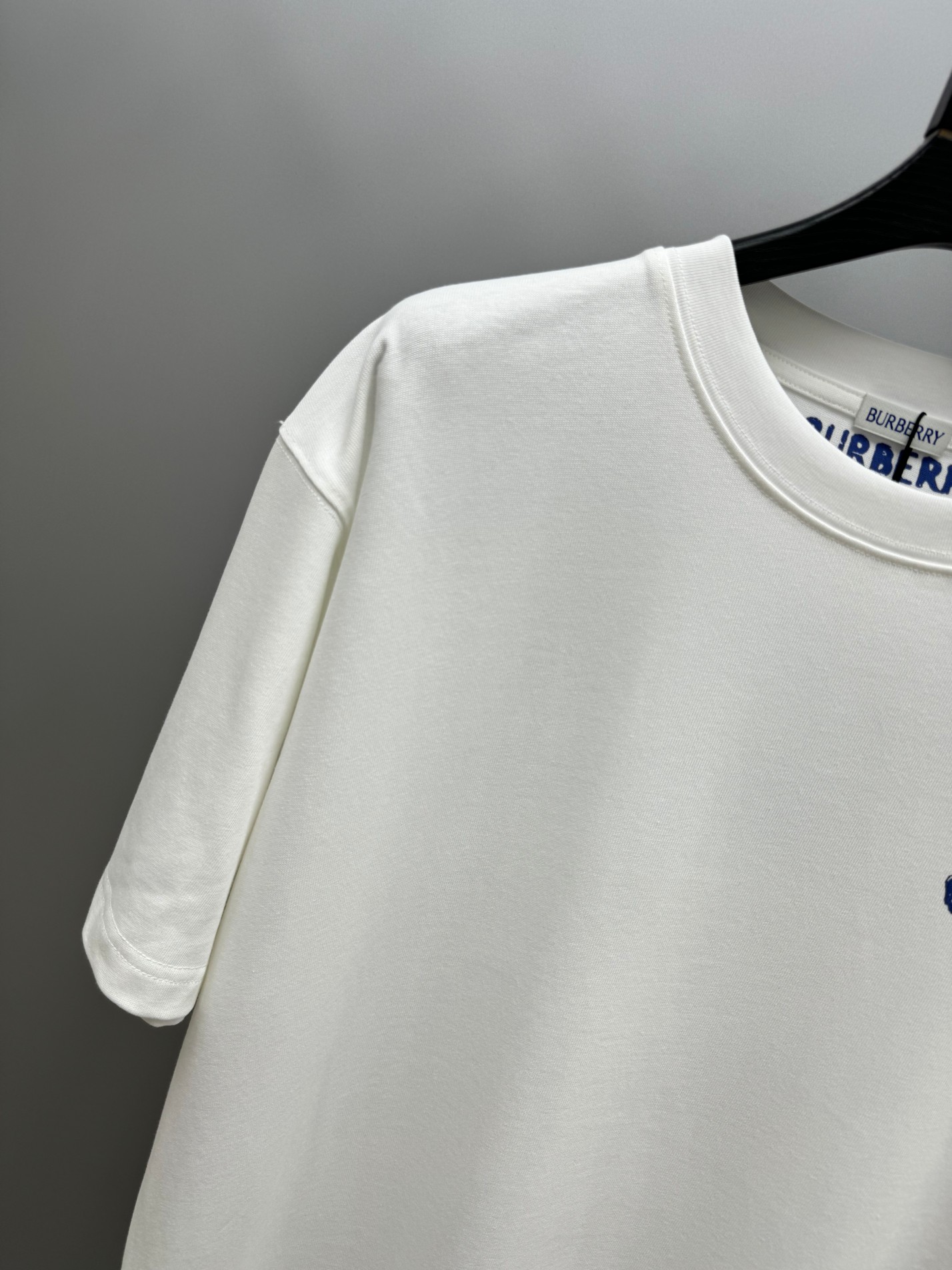 シュプリーム t シャツ バーバリーコピー シンプル 純綿Tシャツ ロゴプリント トップス 半袖 ホワイト_3