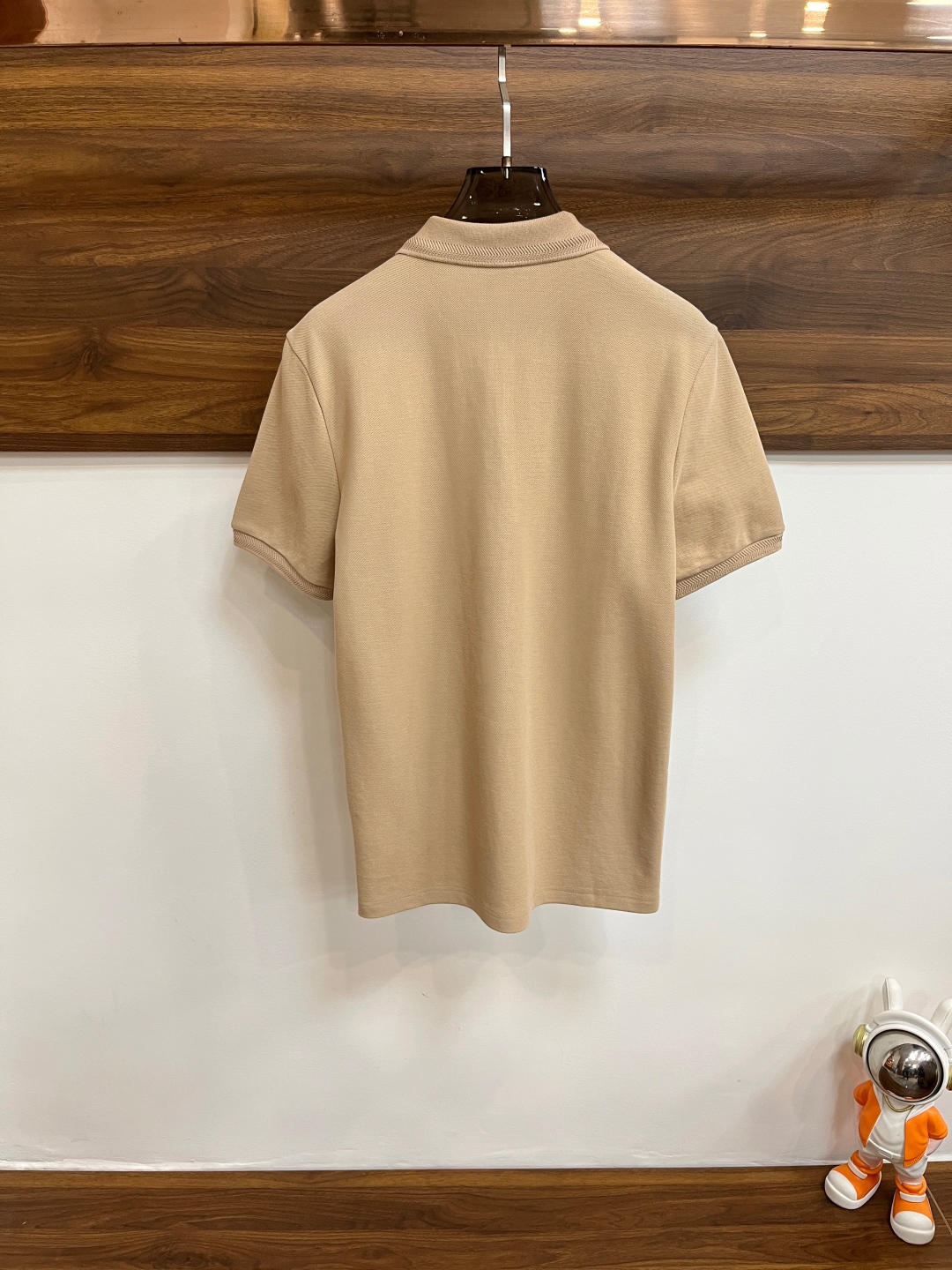 バーバリー シャツ 半袖Ｎ級品 純綿ポロシャツ ゆったり トップス ブラウン_2