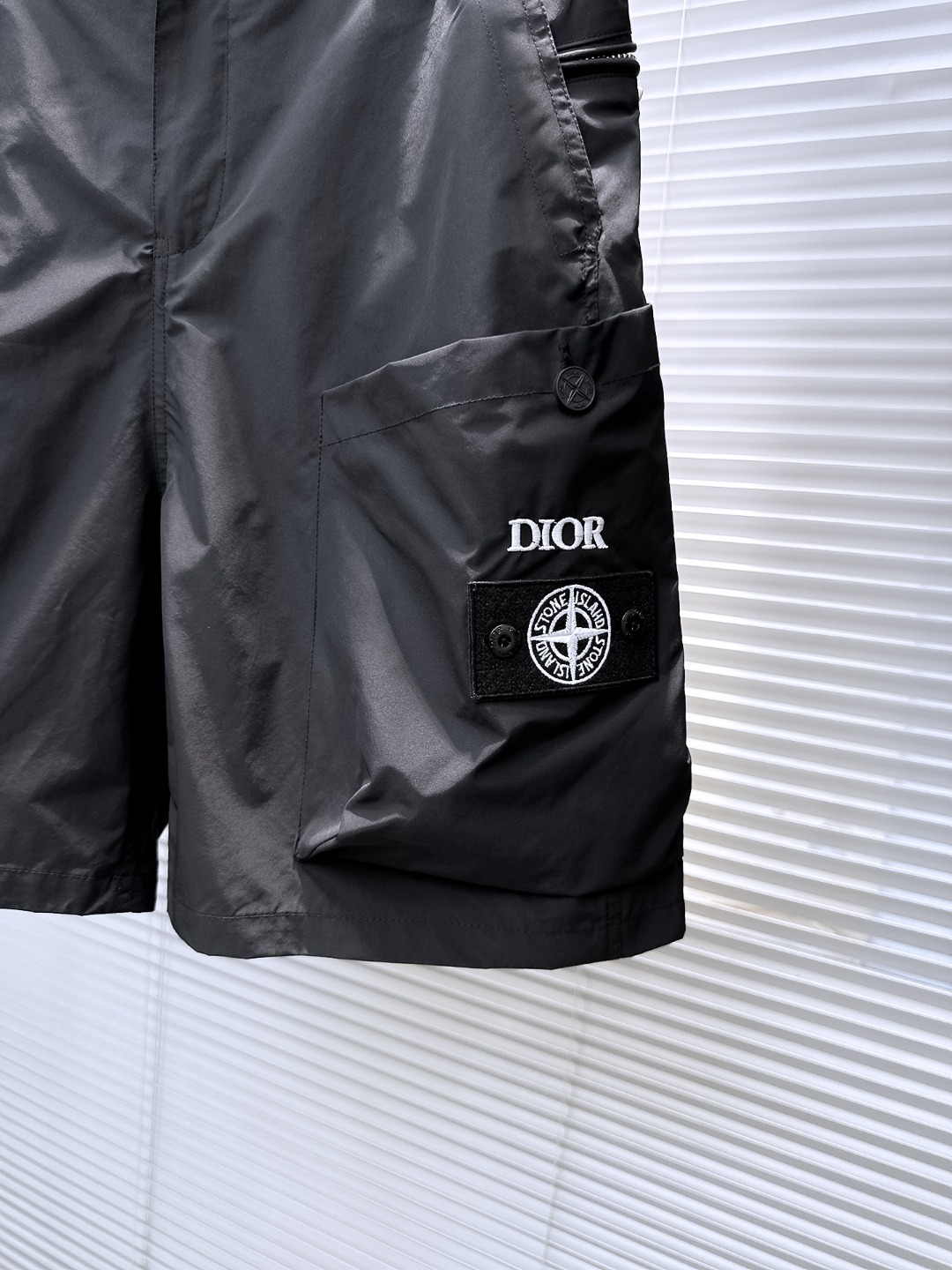 dior 半ズボン偽物 ゆったり 純綿 カジュアル ゆったり 上質商品 ブラック_4