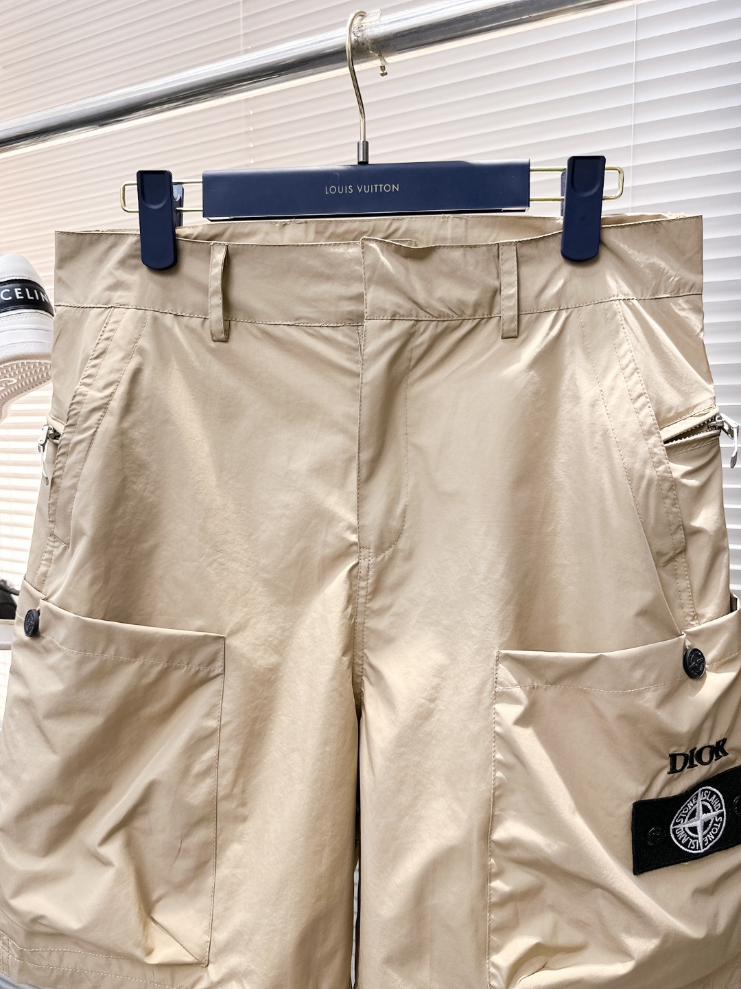 ディオールハーフパンツコピー ゆったり 純綿 カジュアル ゆったり 上質商品 ベージュ色_2