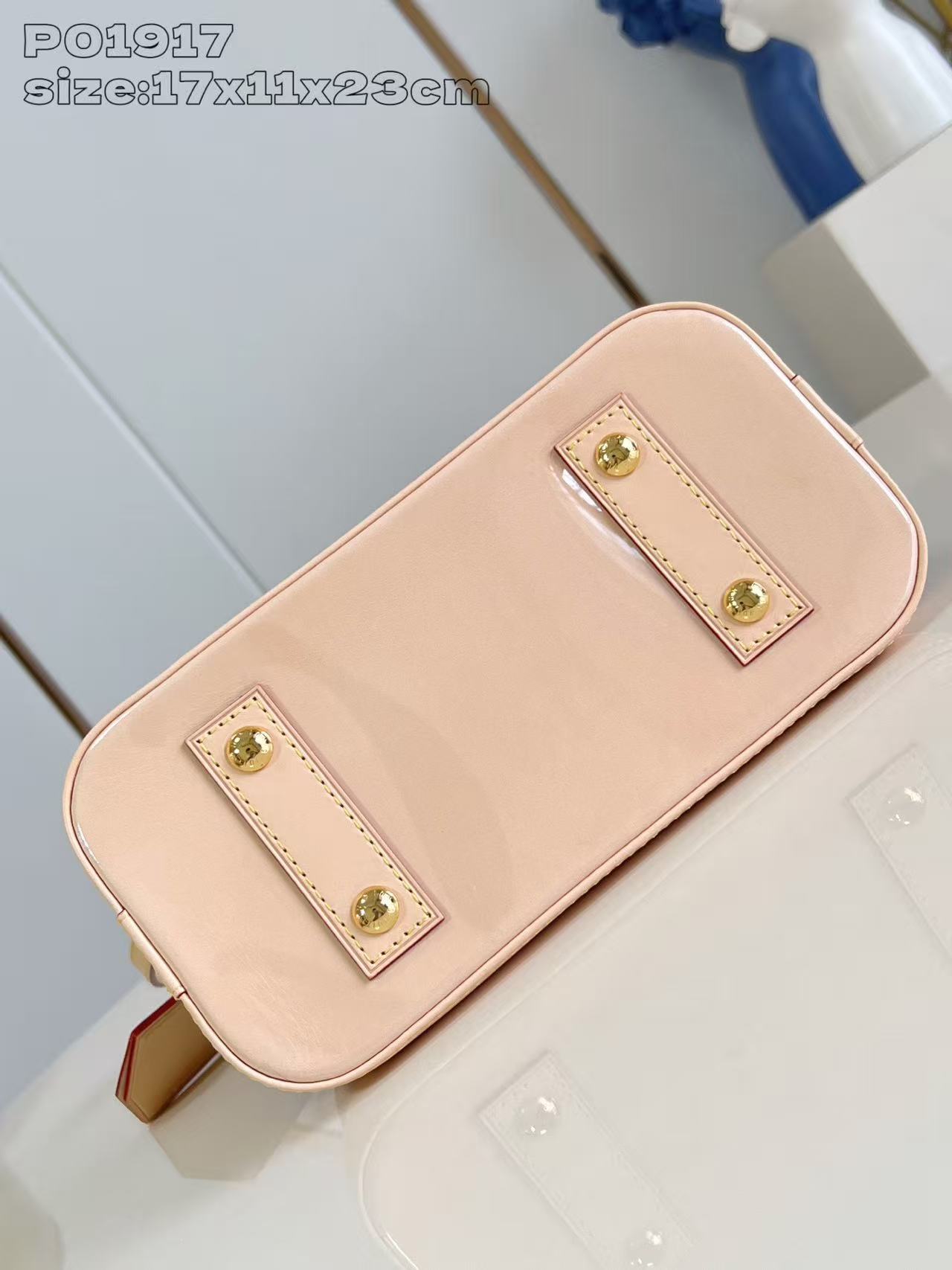 LV最新作品 ルイヴィトンバッグ アルマコピー ハンドバッグ 本革 レザー 花柄 ブラウン_7