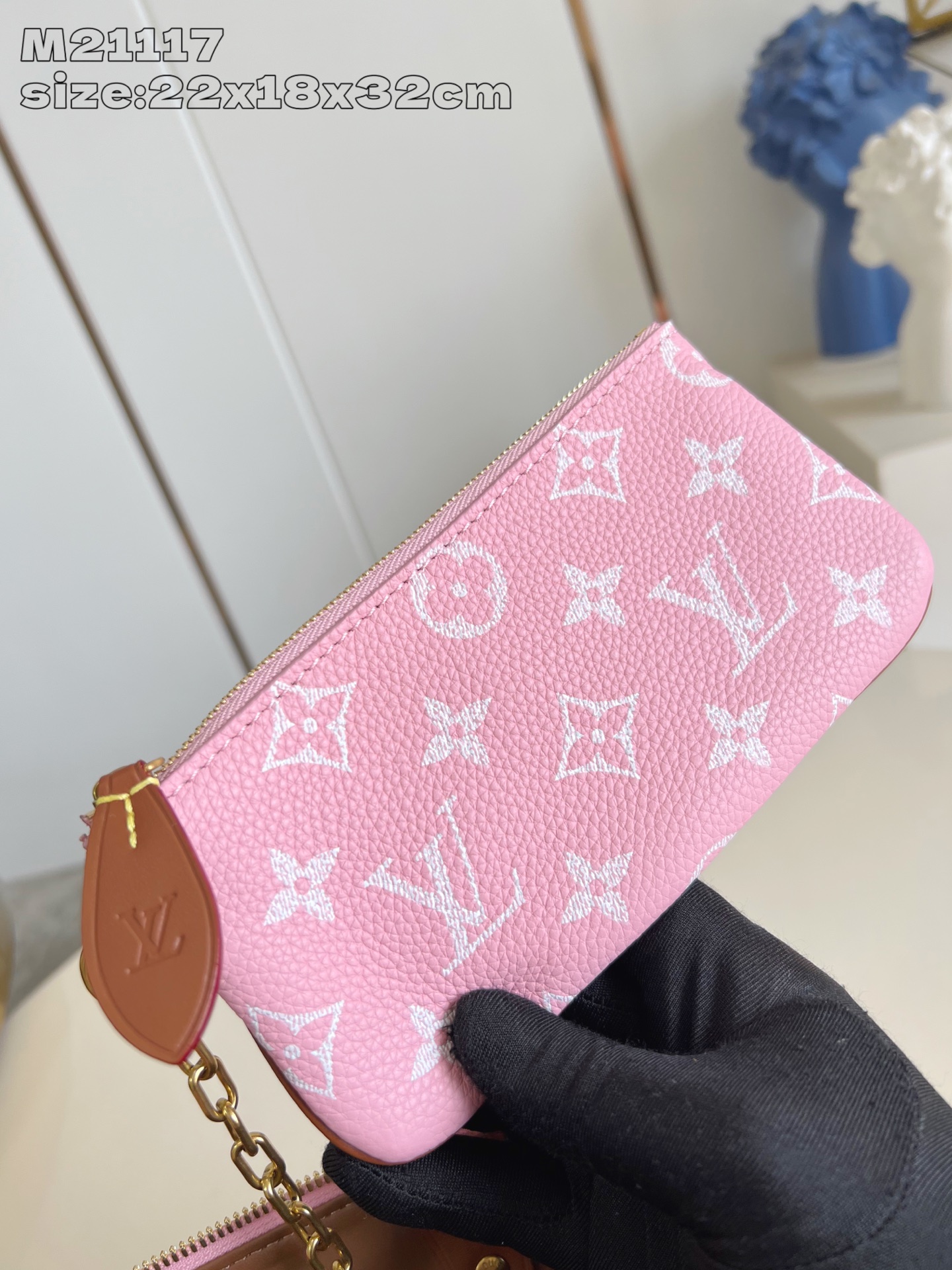ルイヴィトンバッグ コピー ハンドバッグ 斜め掛け可 本革 レザー 柔軟 ピンク_18