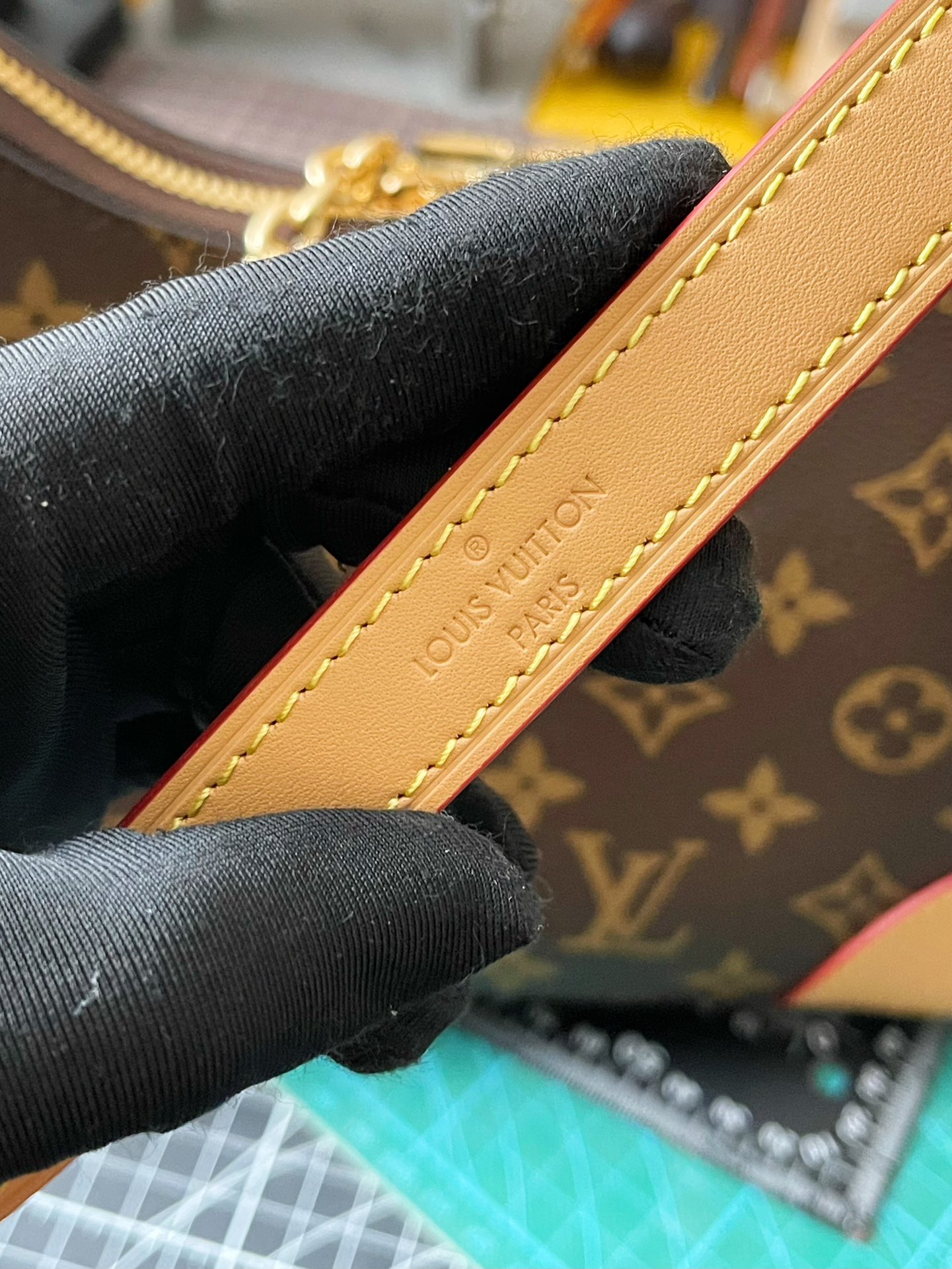 LV ヴィトン バッグ 色移り激安通販 ハンドバッグ 本革 レザー 柔らかい M45832 ブラウン_4