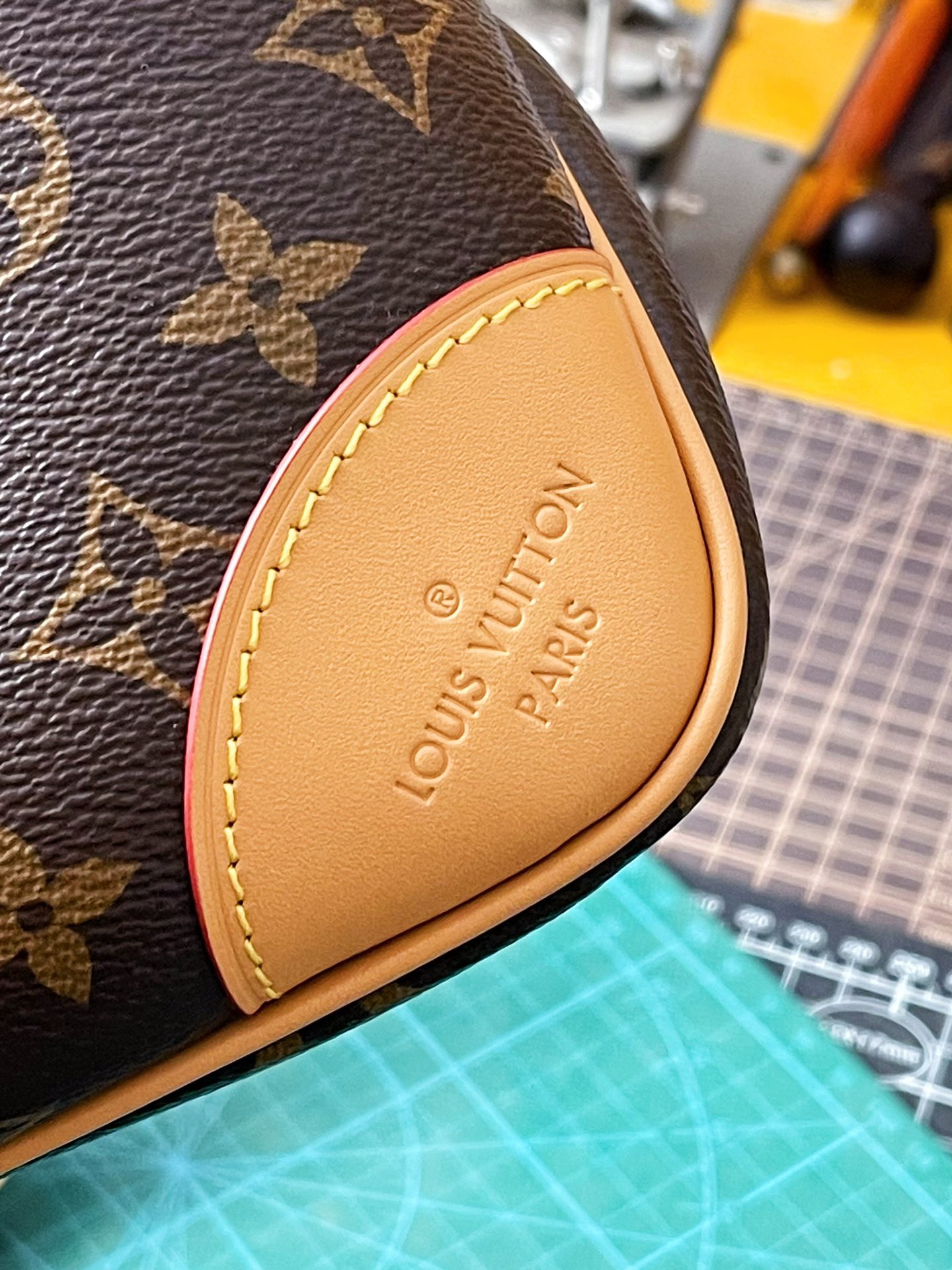 LV ヴィトン バッグ 色移り激安通販 ハンドバッグ 本革 レザー 柔らかい M45832 ブラウン_6