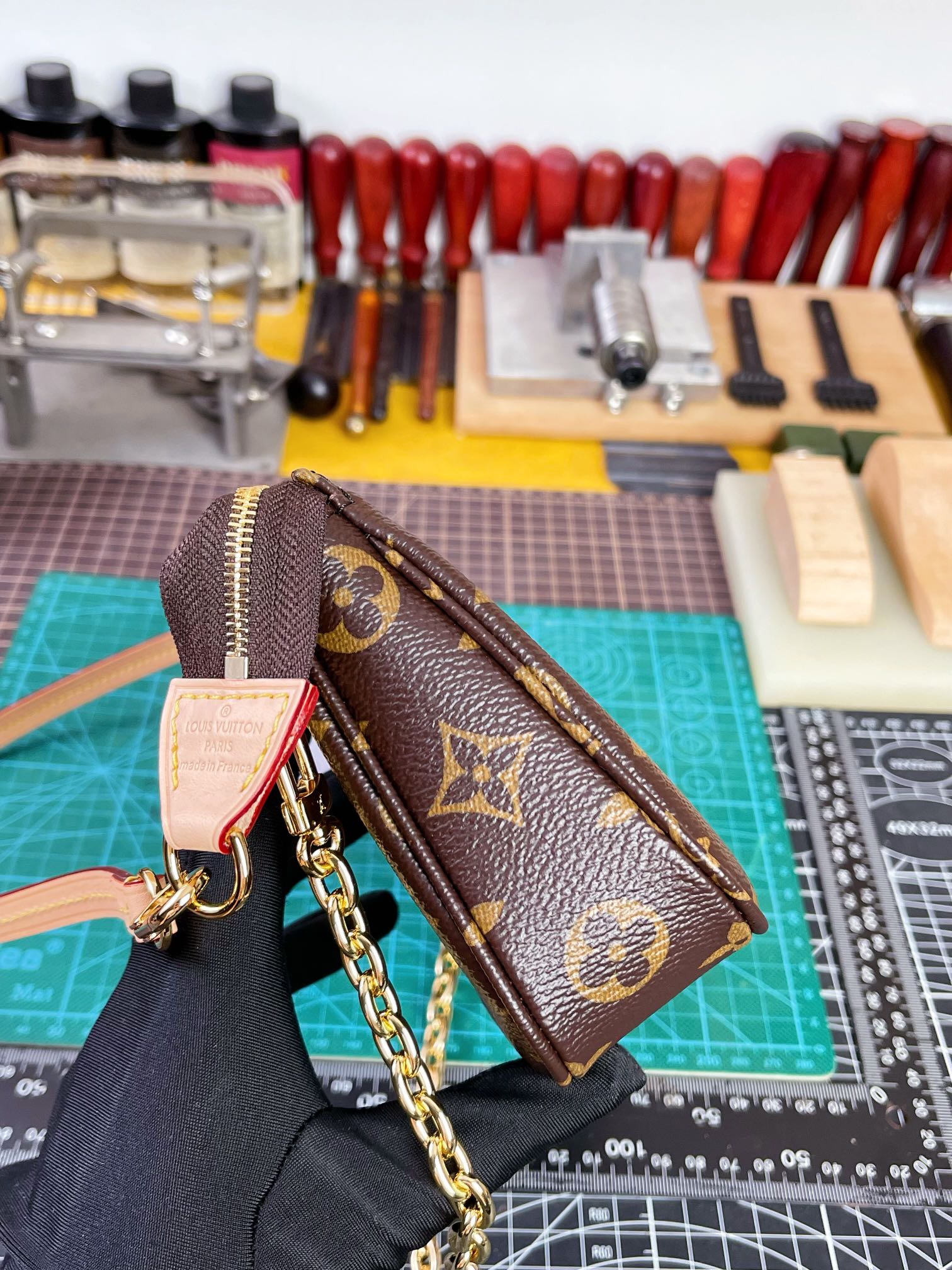 LV ルイヴィトンバッグ お手入れコピー ハンドバッグ 本革 レザー M82766 ブラウン_3