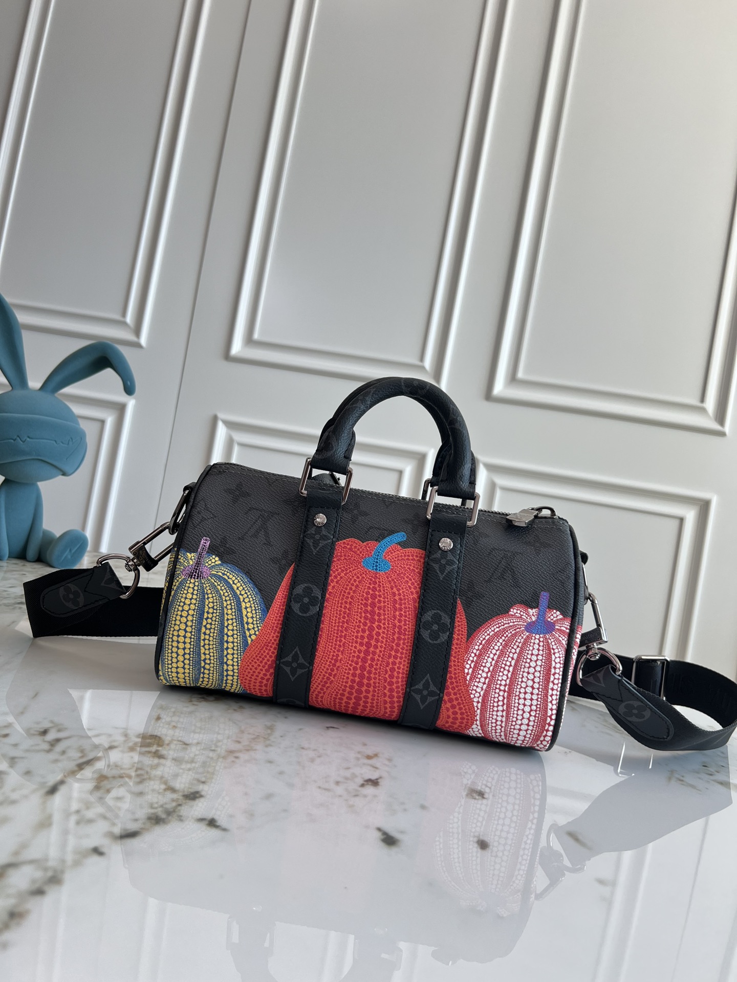 LV ヴィトン バッグ 重いＮ級品 ハンドバッグ 本革 レザー 斜め掛け 男女兼用 M46271 ブルー_3