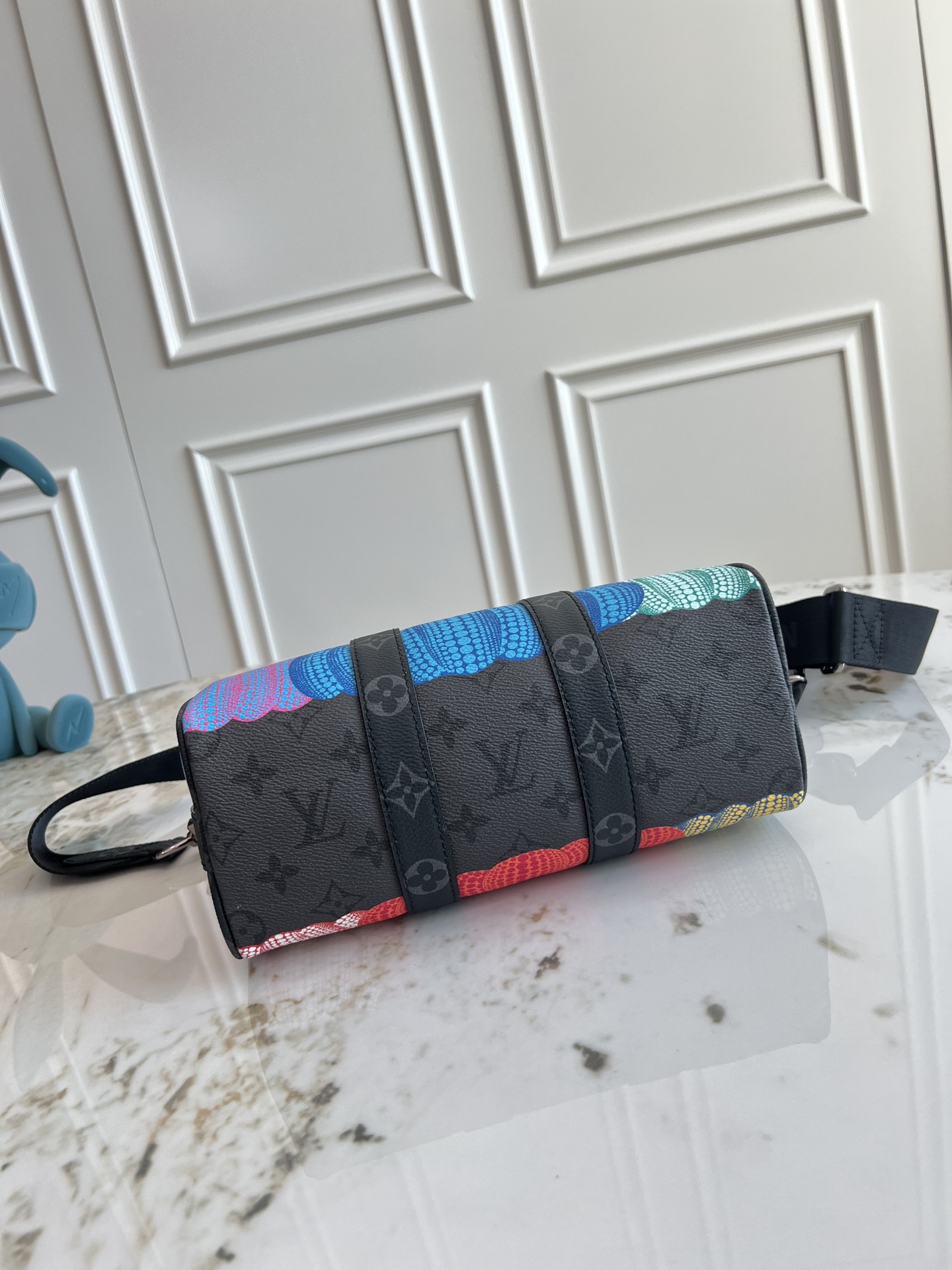 LV ヴィトン バッグ 重いＮ級品 ハンドバッグ 本革 レザー 斜め掛け 男女兼用 M46271 ブルー_4