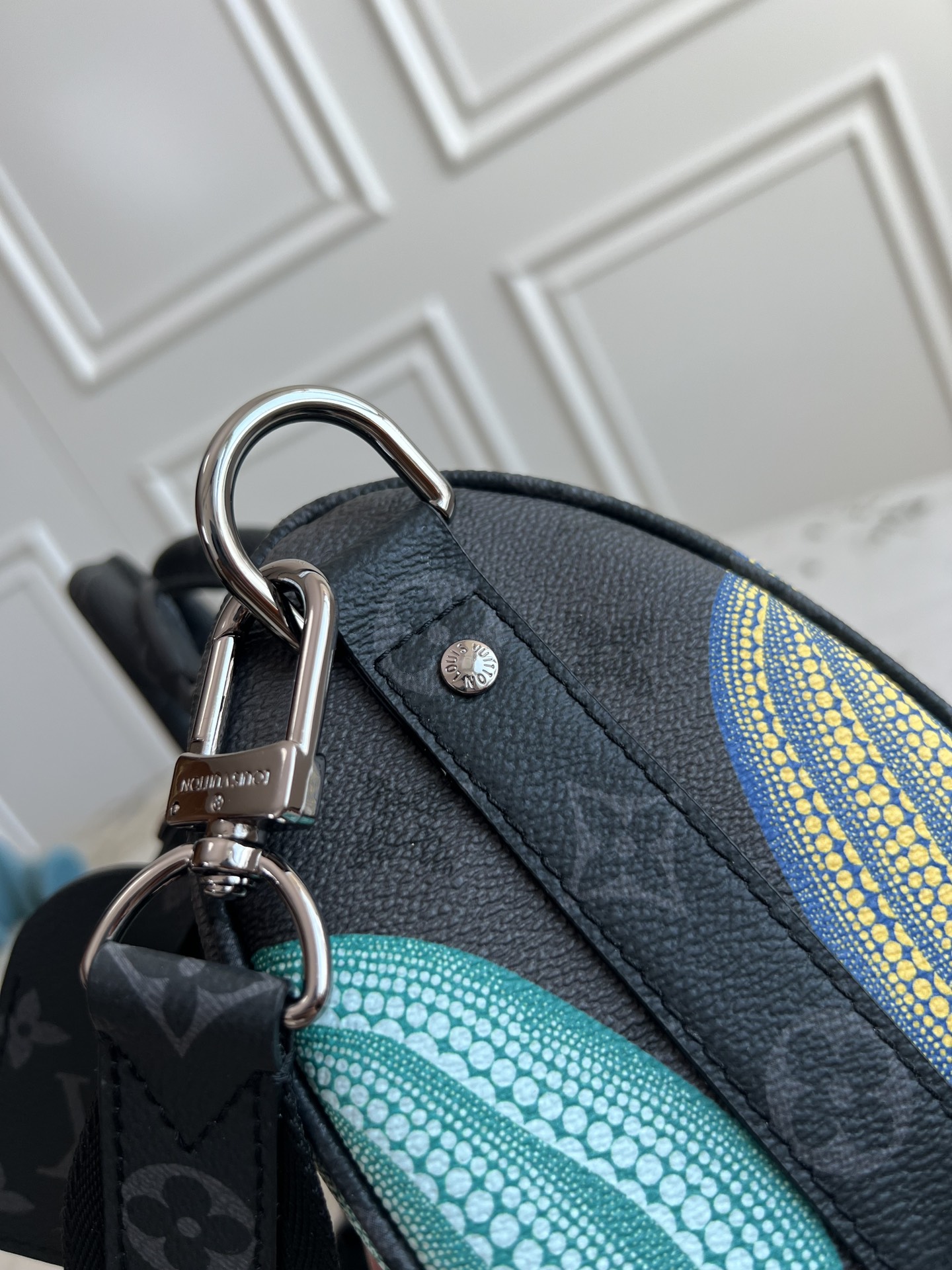 LV ヴィトン バッグ 重いＮ級品 ハンドバッグ 本革 レザー 斜め掛け 男女兼用 M46271 ブルー_6