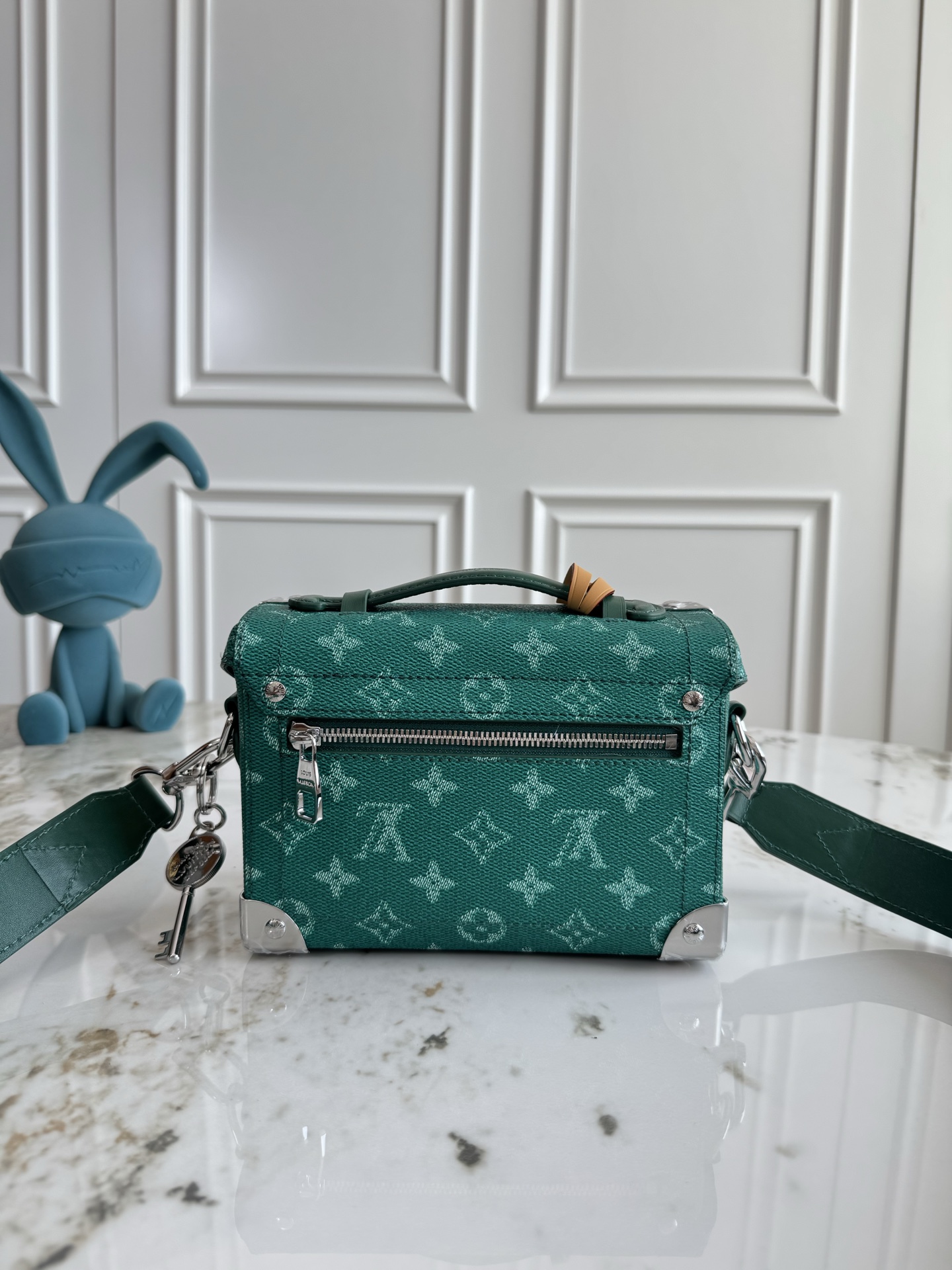 LV ルイヴィトンバッグ 肩掛け偽物 ハンドバッグ 本革  斜め掛け 柔らかい M12686 グリーン_3
