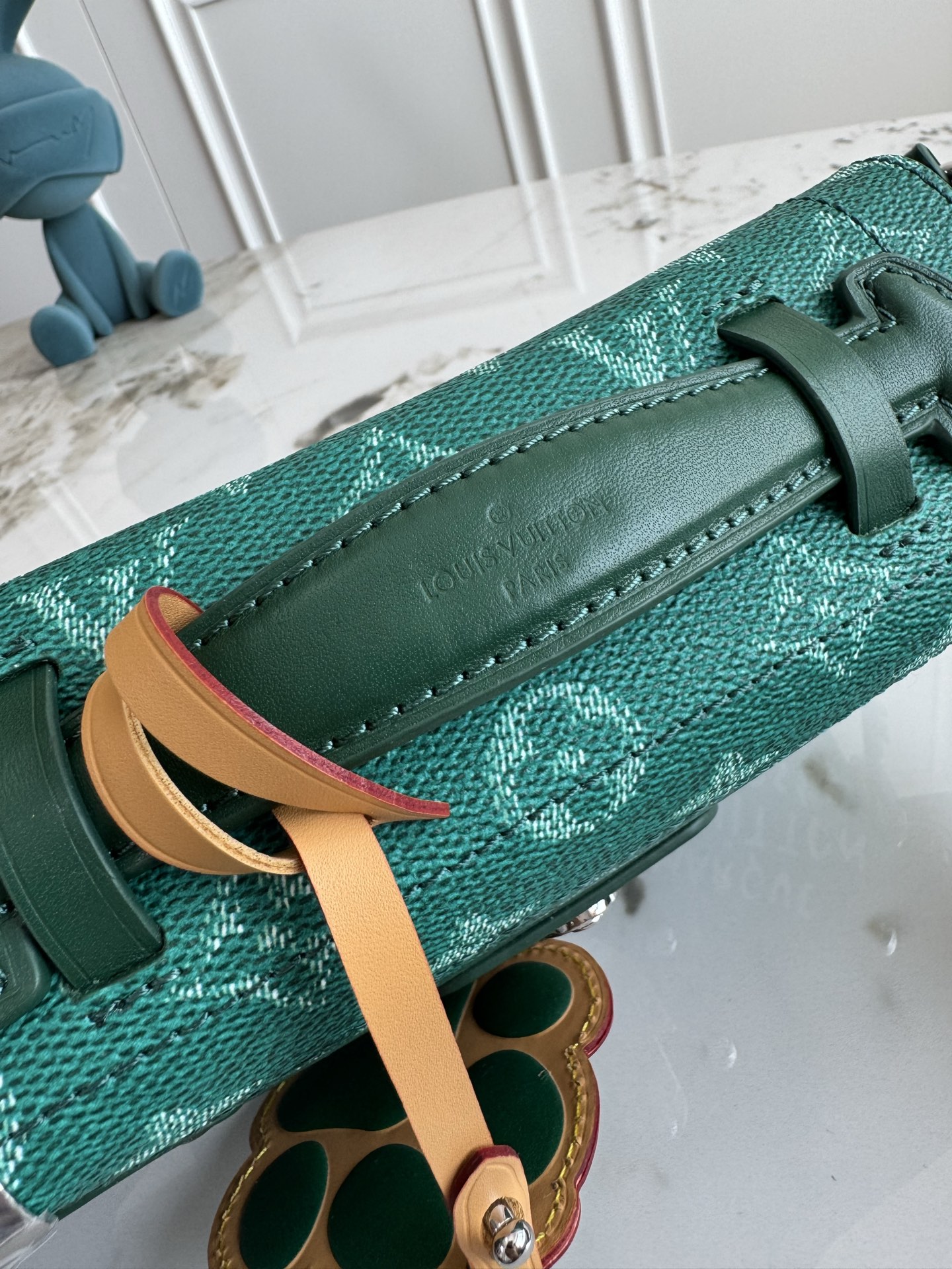 LV ルイヴィトンバッグ 肩掛け偽物 ハンドバッグ 本革  斜め掛け 柔らかい M12686 グリーン_6