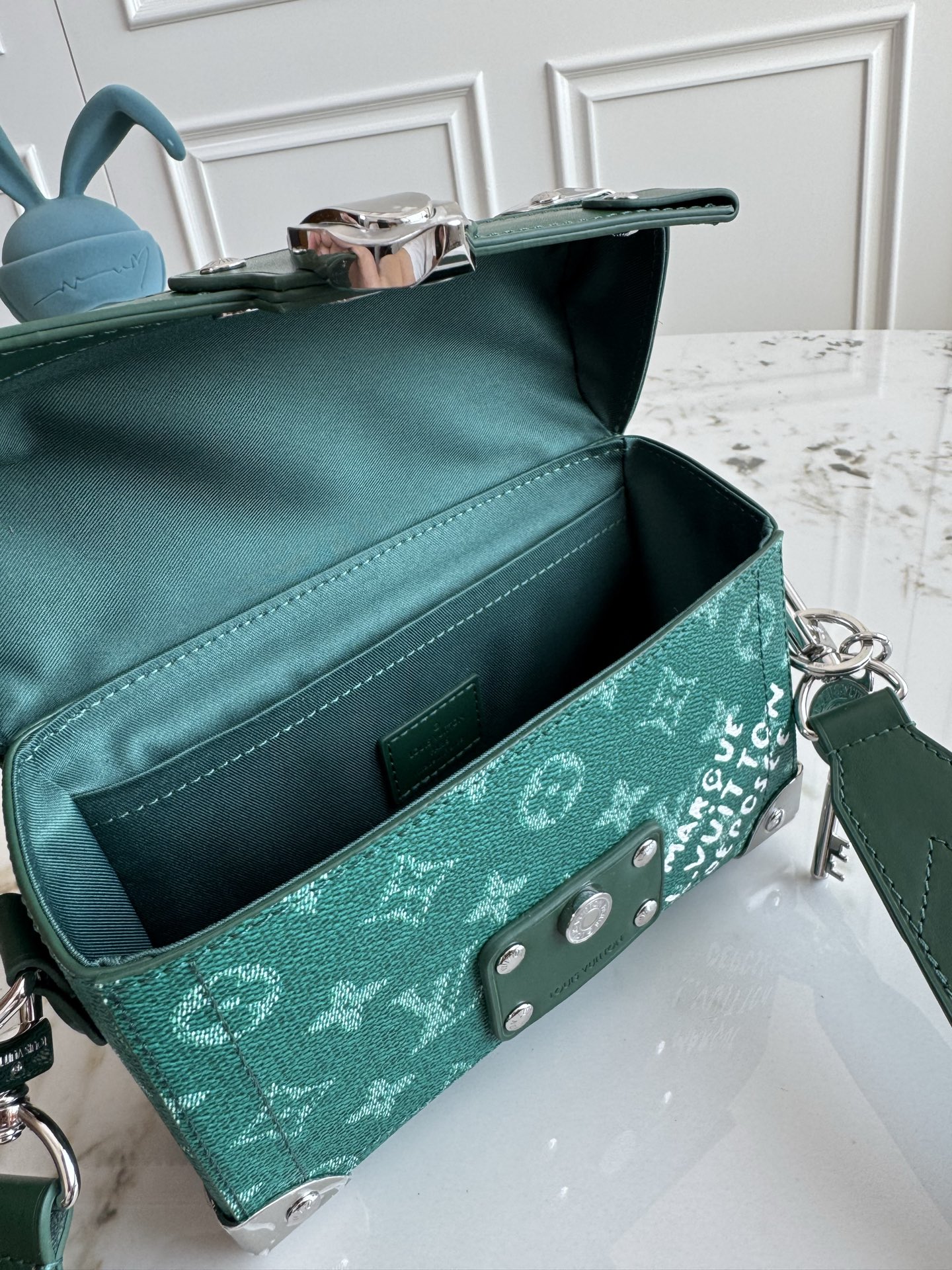 LV ルイヴィトンバッグ 肩掛け偽物 ハンドバッグ 本革  斜め掛け 柔らかい M12686 グリーン_8