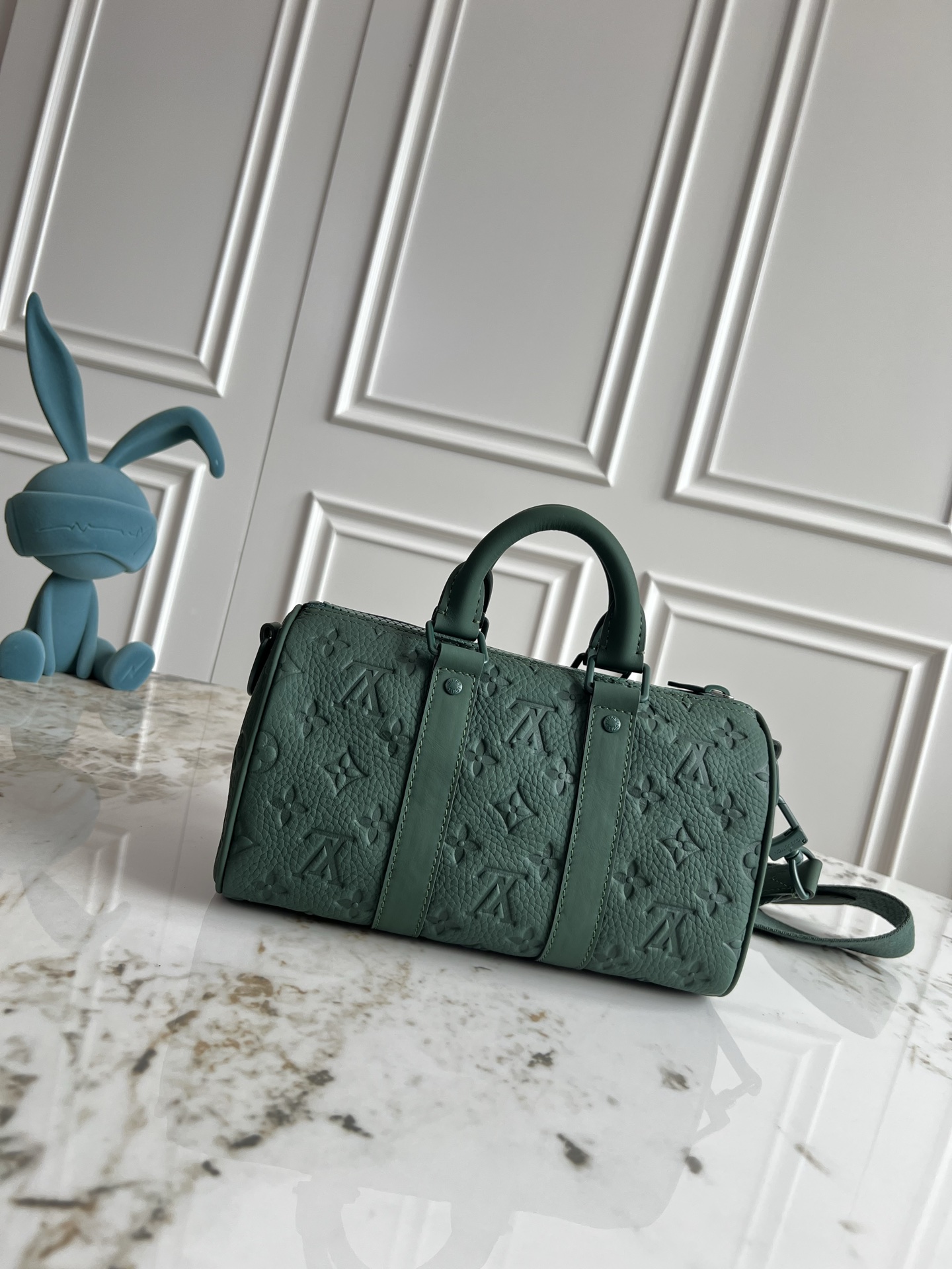LV ヴィトン バッグ 軽いスーパーコピー 本革 旅行 ハンドバッグ 柔らかい M24432 グリーン_3