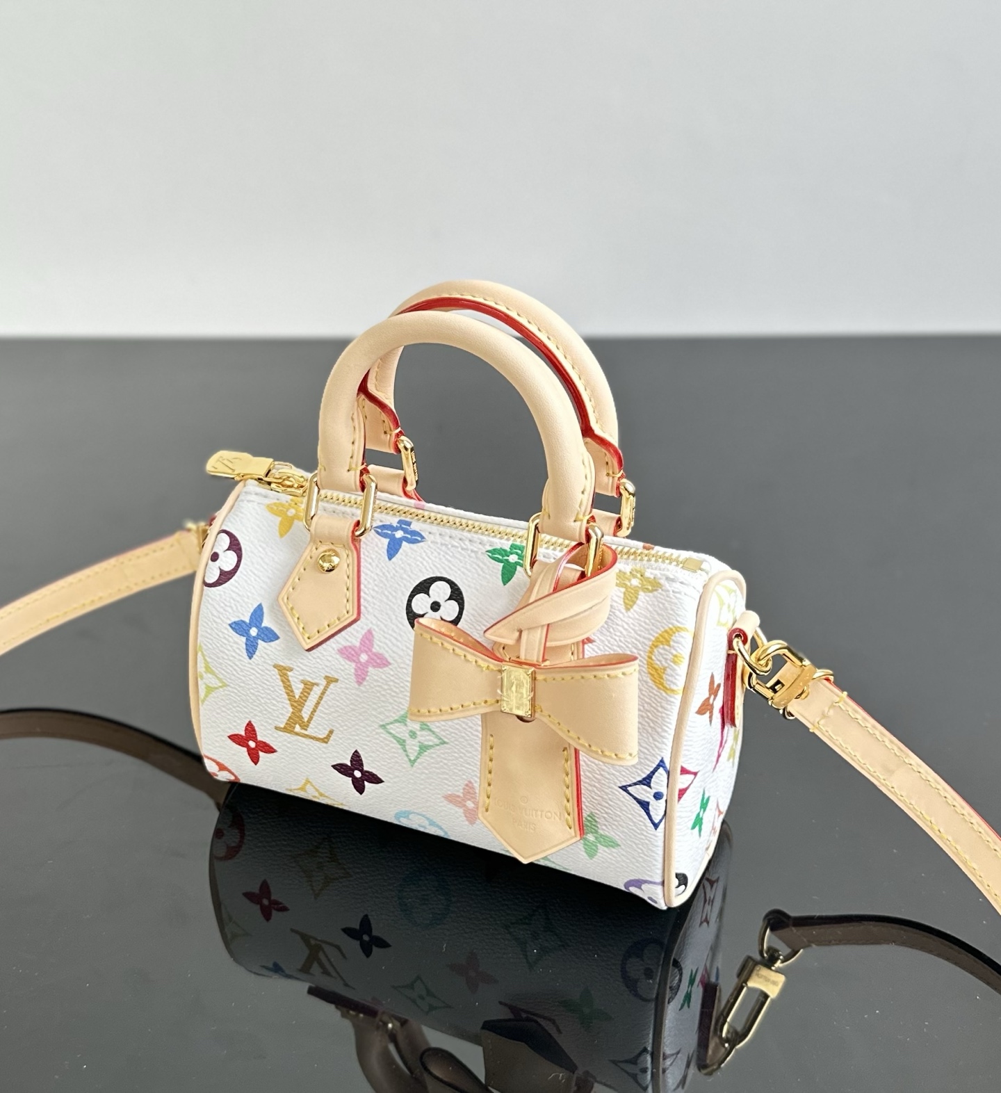 LV ルイヴィトンバッグ クリーニングコピー 本革 ミニ ハンドバッグ 優雅 柔らかい ホワイト_2