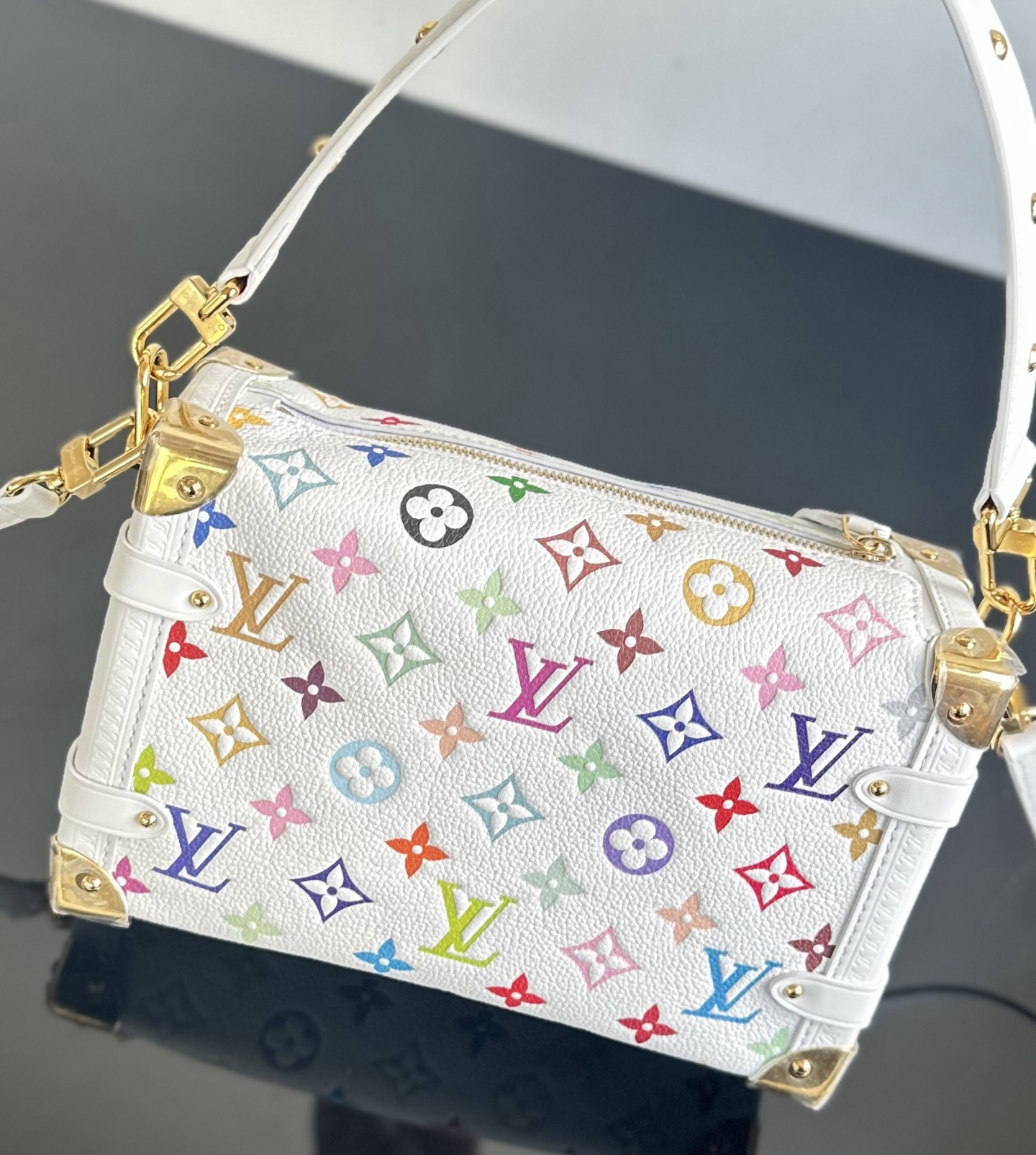 LV 可愛い ルイヴィトン バック 臭いスーパーコピー レザー 優雅レディ ハンドバッグ 柔軟 ホワイト_6