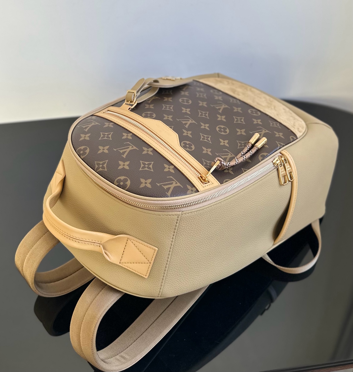 LV ヴィトン バッグ クロスボディＮ級品 レザー 優雅レディ バックバッグ 柔軟 ブラウン_3