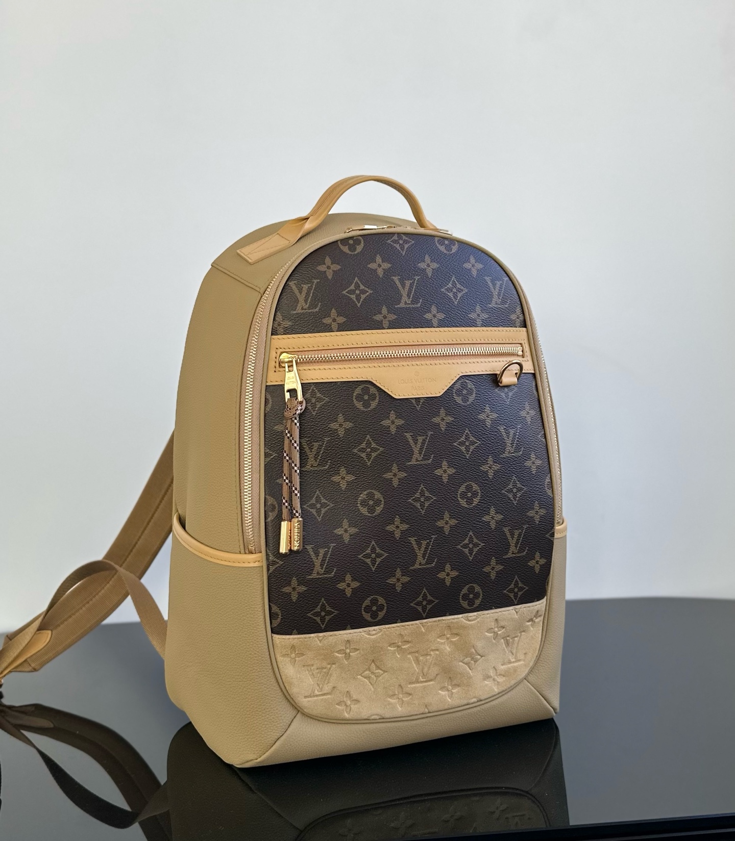 LV ヴィトン バッグ クロスボディＮ級品 レザー 優雅レディ バックバッグ 柔軟 ブラウン_5