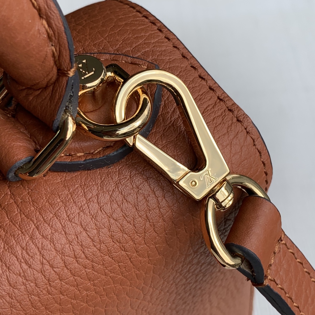 LV ヴィトン バッグ 結婚式スーパーコピー M57897 優雅レディ 柔軟 ハンドバッグ 斜め掛け ブラウン_4