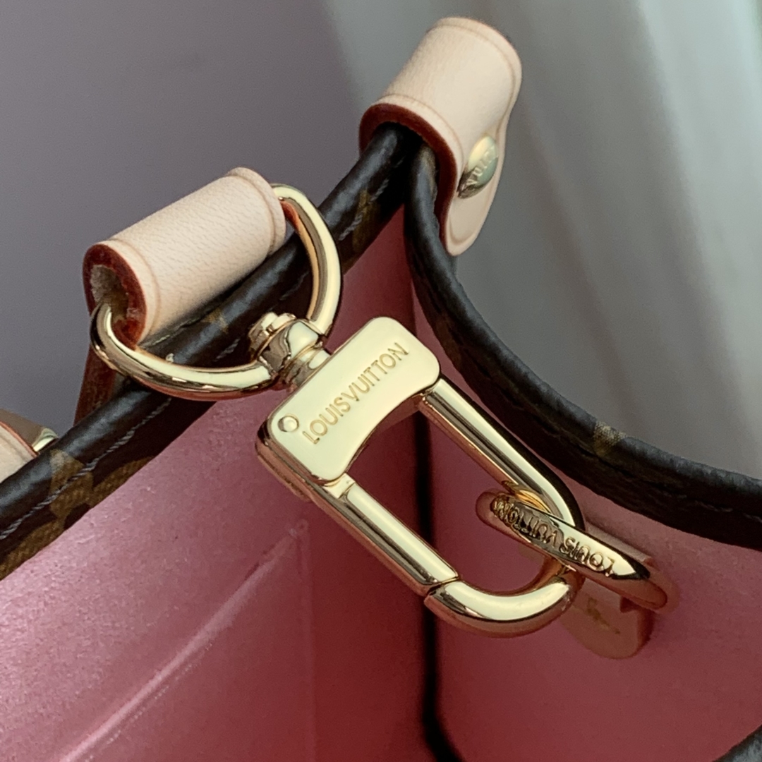 ルイヴィトンバッグ チェーン偽物 M13269 ハンドバッグ 桜プリント 斜め掛け ブラウン_6