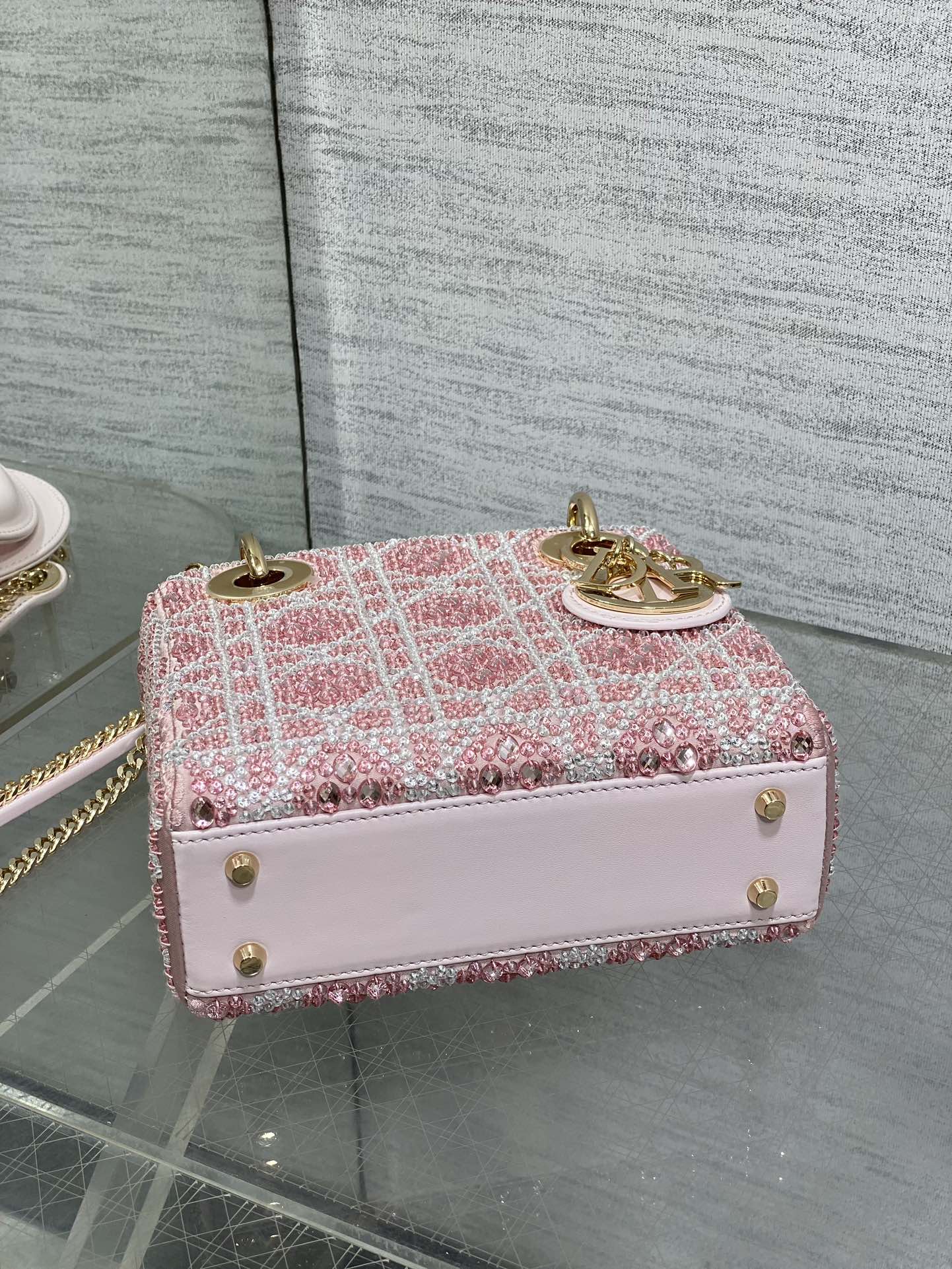 dior ブック トートコピー 優雅レディ ハンドバッグ 本革 レザー ファッション感 ピンク_5